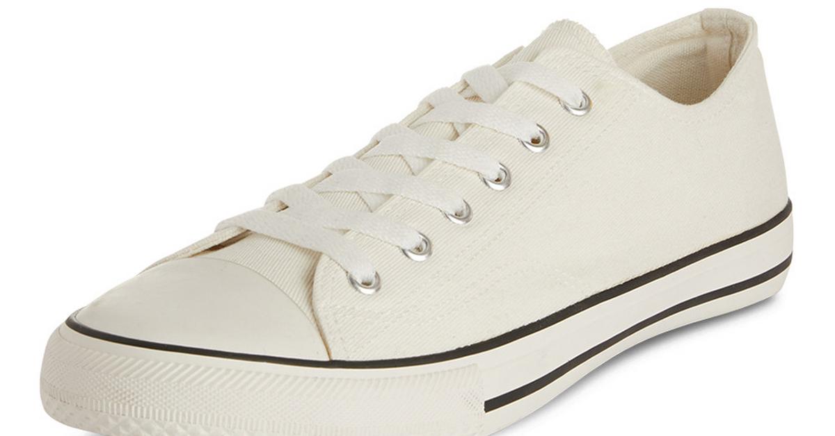 White Classic Low Top Trainers | Men's Shoes & Boots | Our Full Men's Fashion Range | All