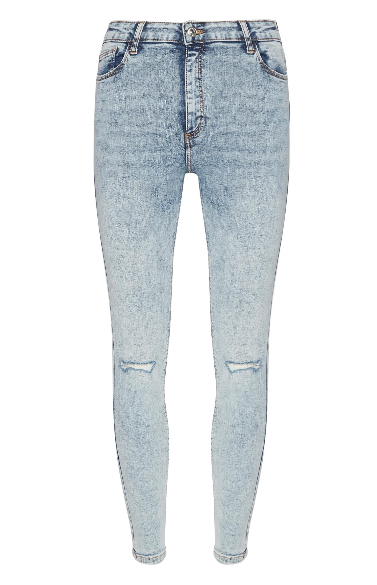 Grey Ripped Skinny Jeans Skinny Jeans Clothing Womens