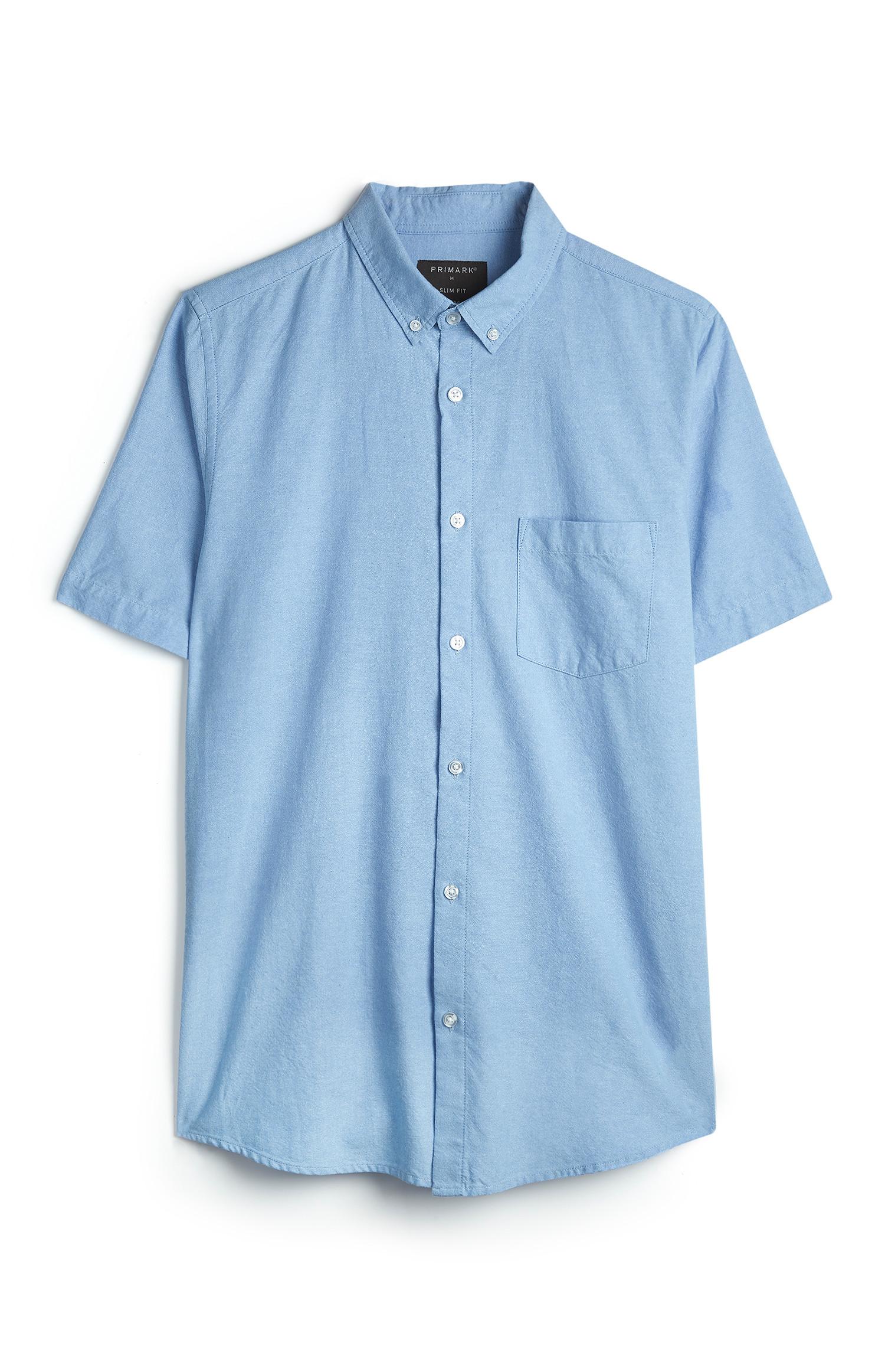 Camicia Oxford azzurra