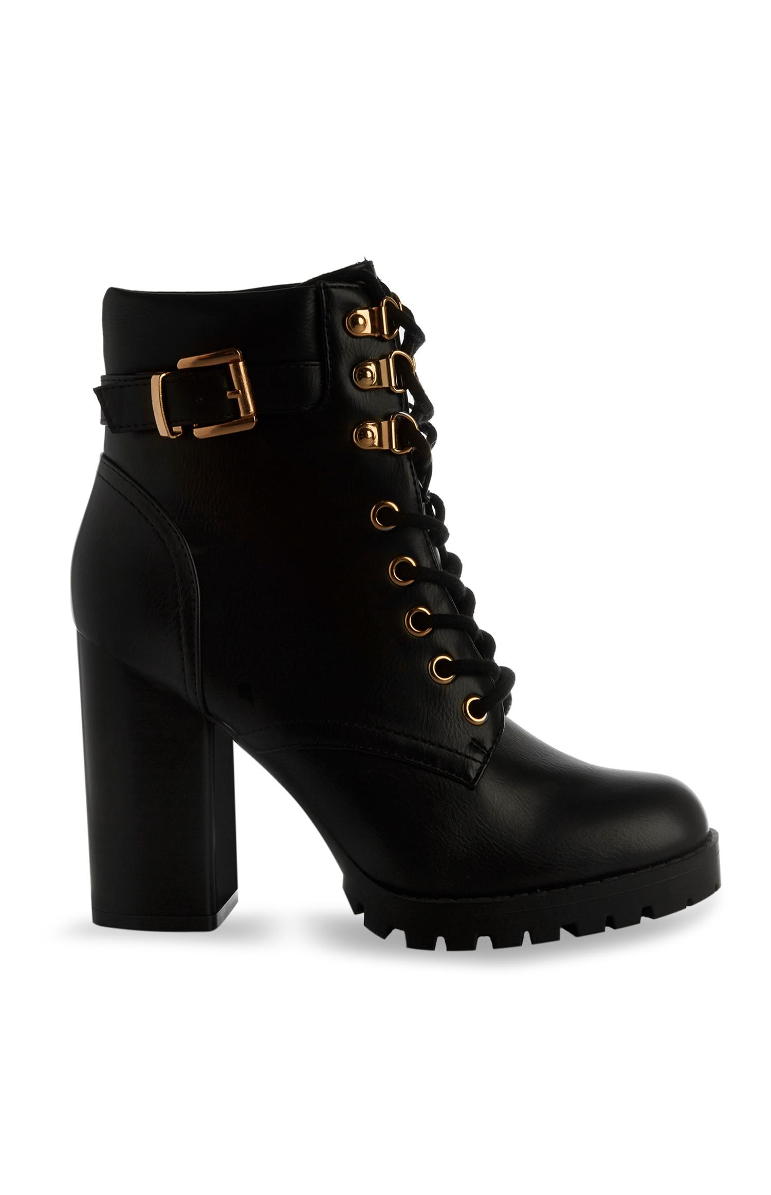 womens long black boots uk