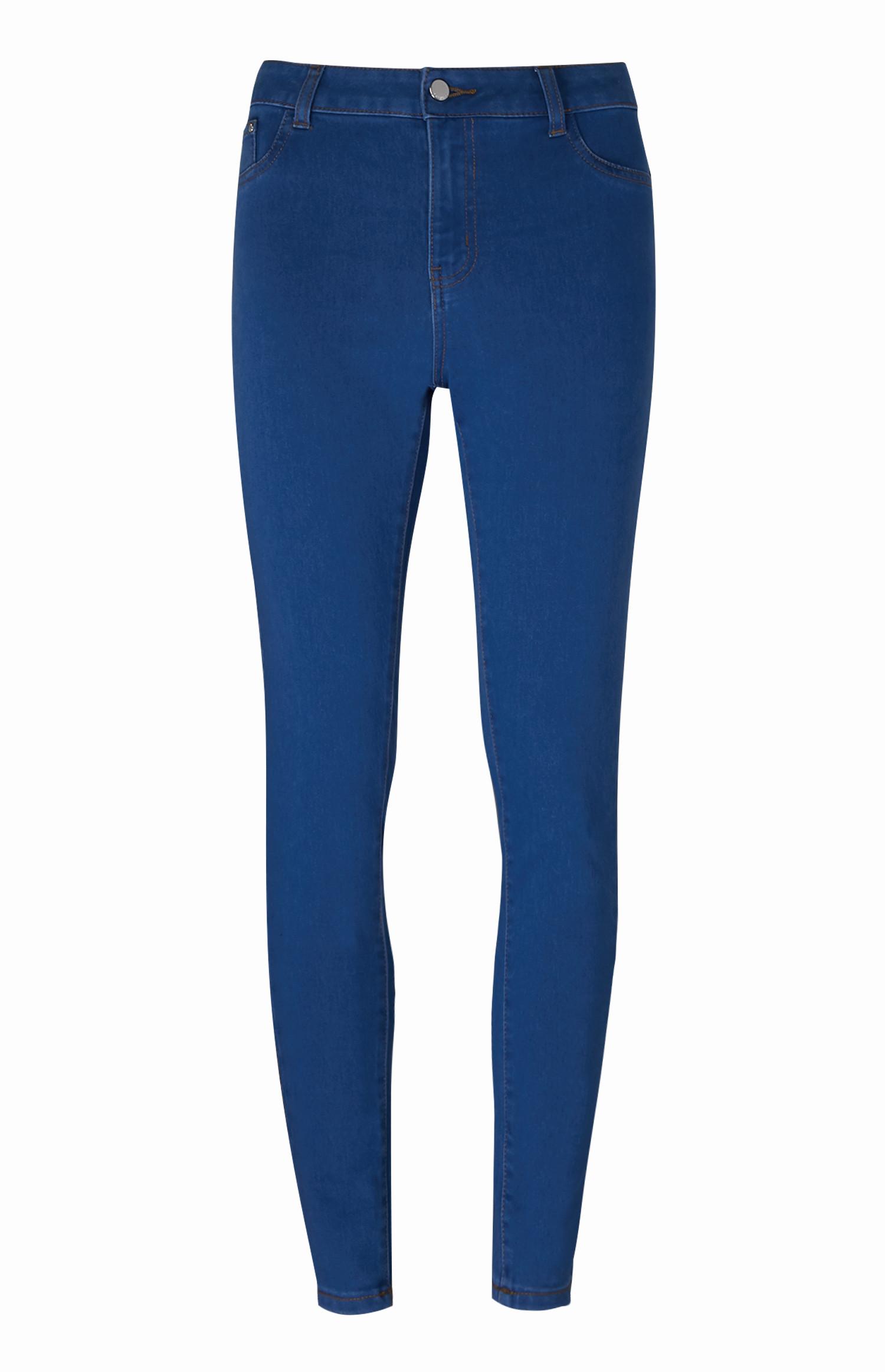 Jean bleu foncé push-up