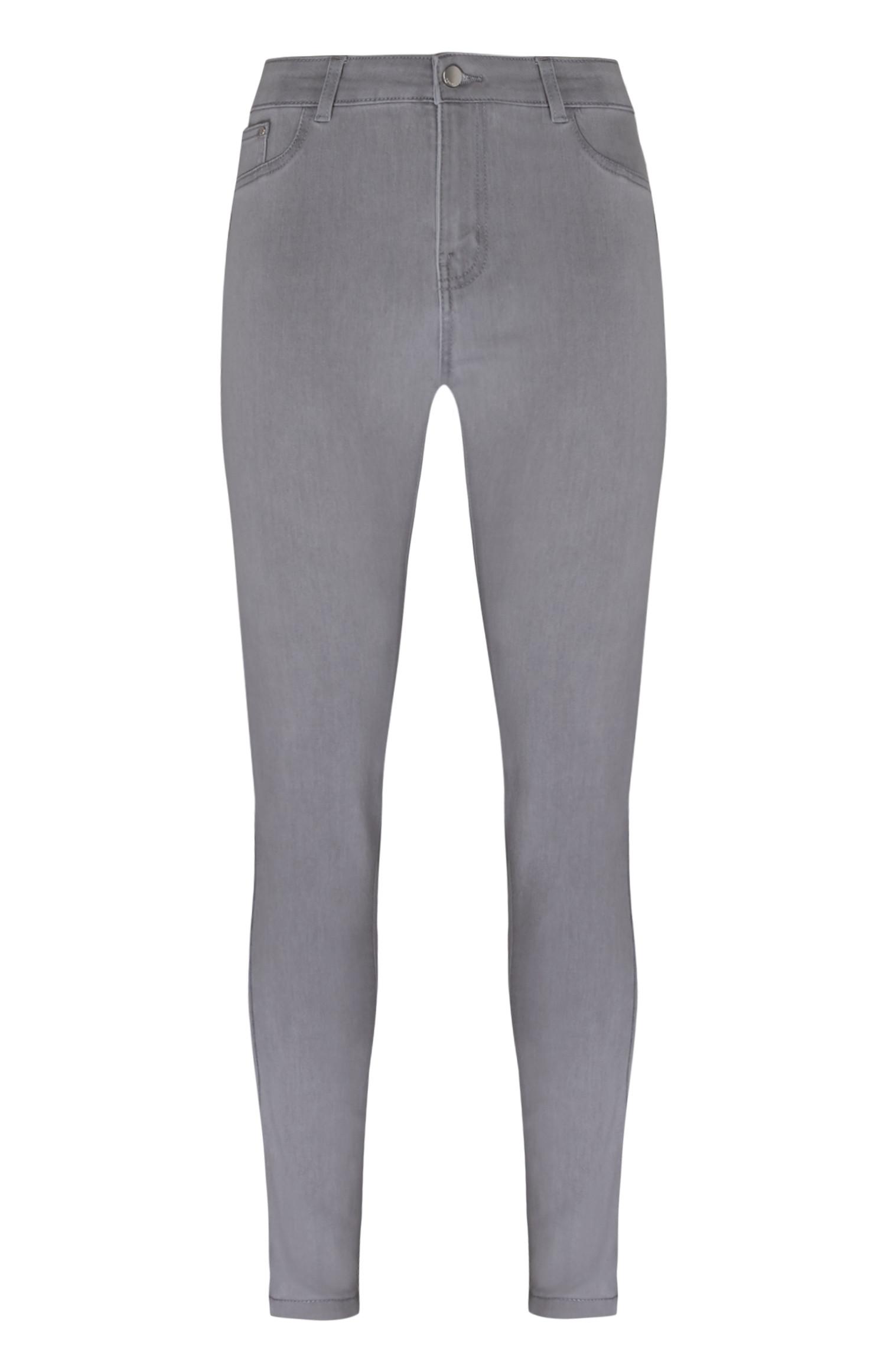 Sive push-up kavbojke