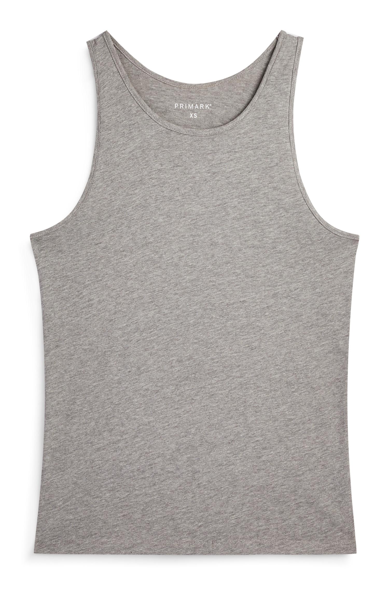 grey vest top primark