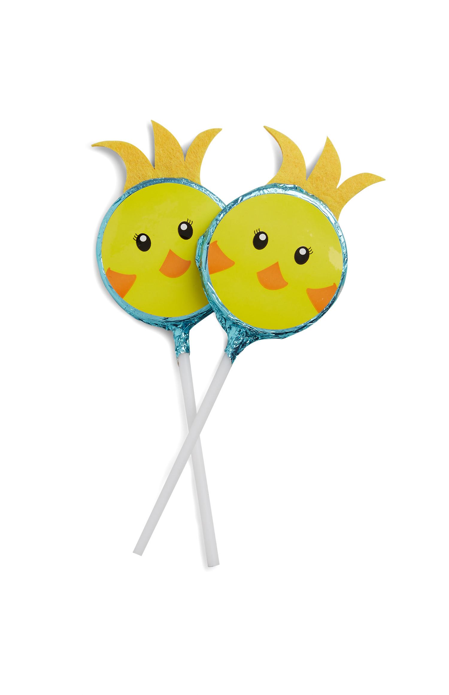 Chocoladelollies paaskuikentje, 2 st.