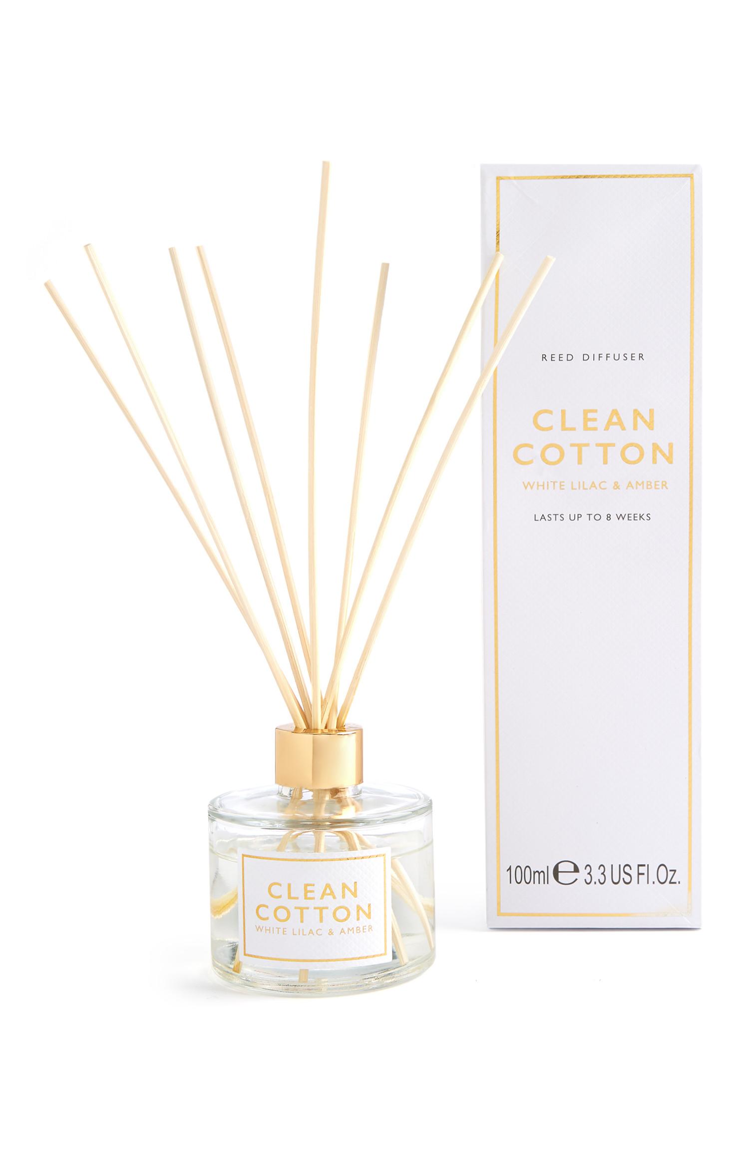 Difuzor dišav s paličicami Clean Cotton White Lilac And Amber