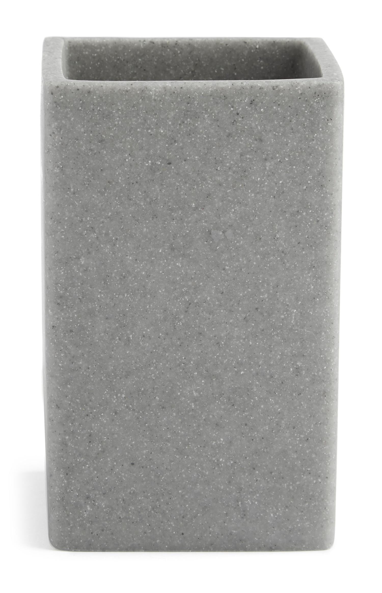 Siv kozarec v videzu kamna