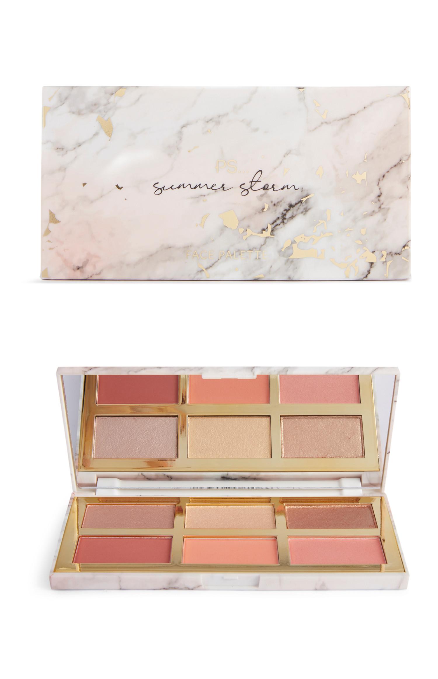 Paleta senčil za obraz Summer storm