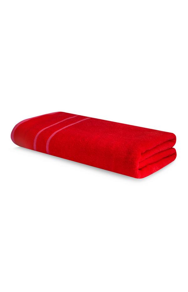 Red Beach Towel | Bathroom Accessories | All Homeware | Homeware | All ...