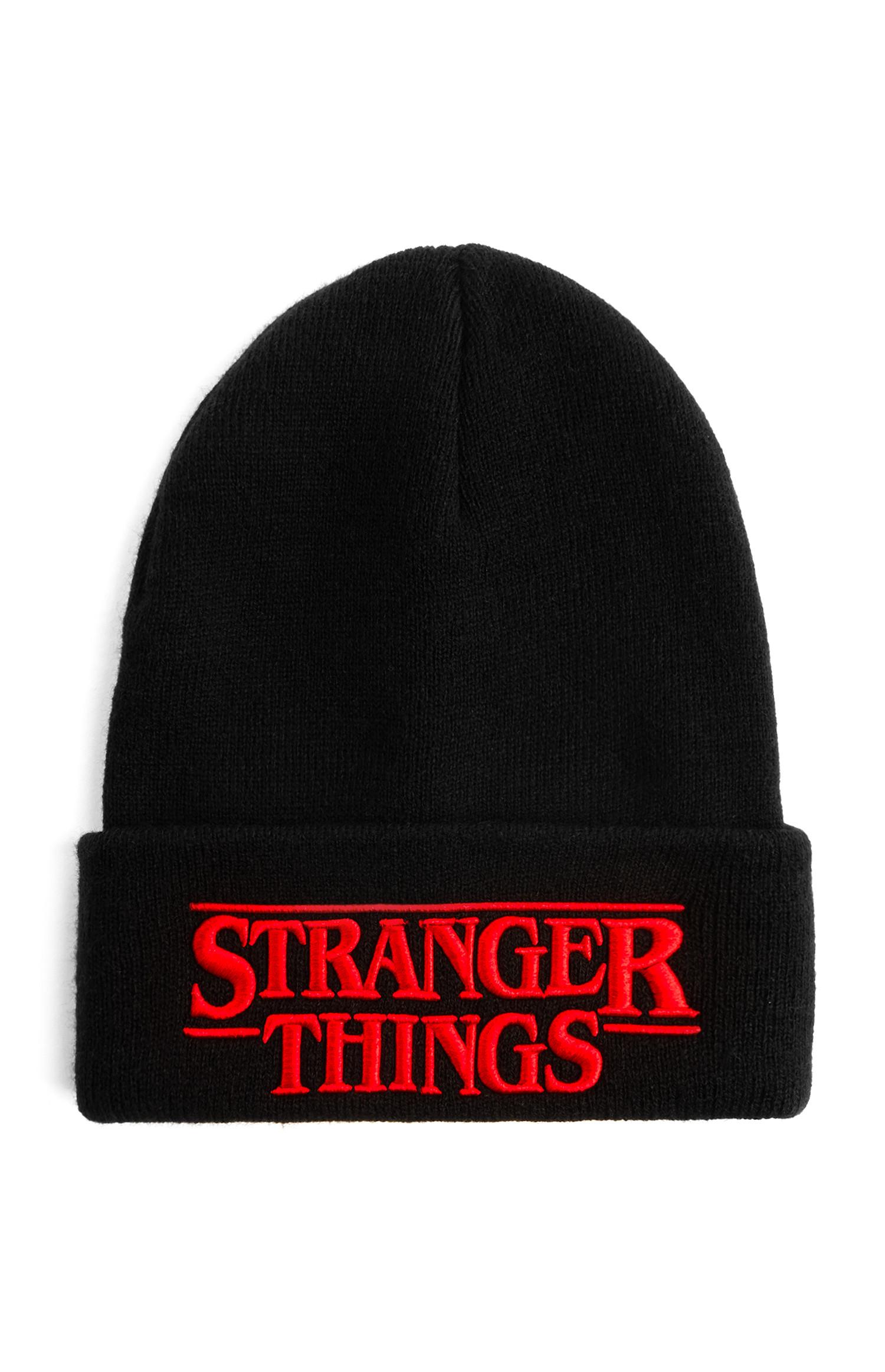 Gorro Stranger Things preto
