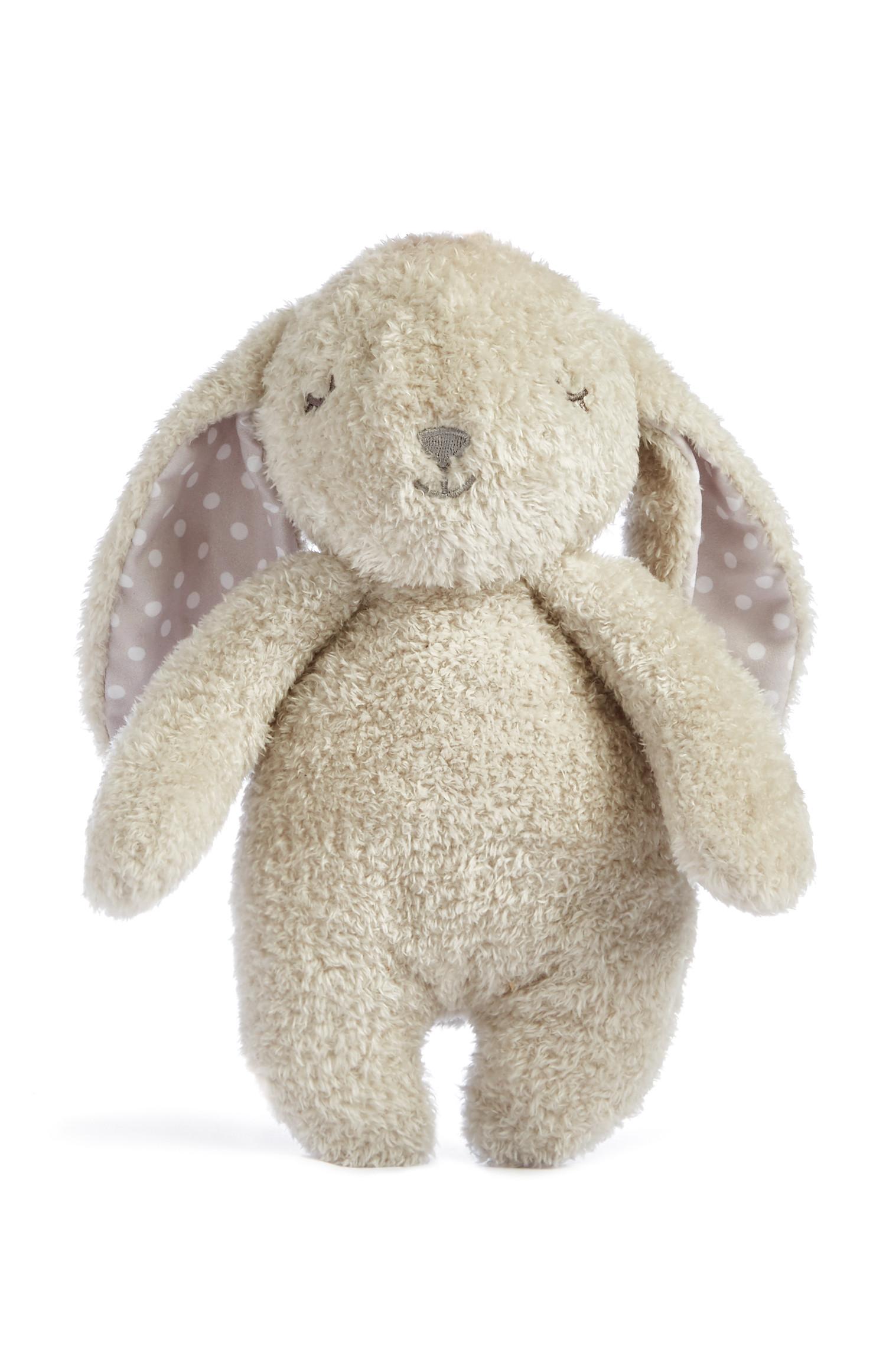 Krem plišast zajček