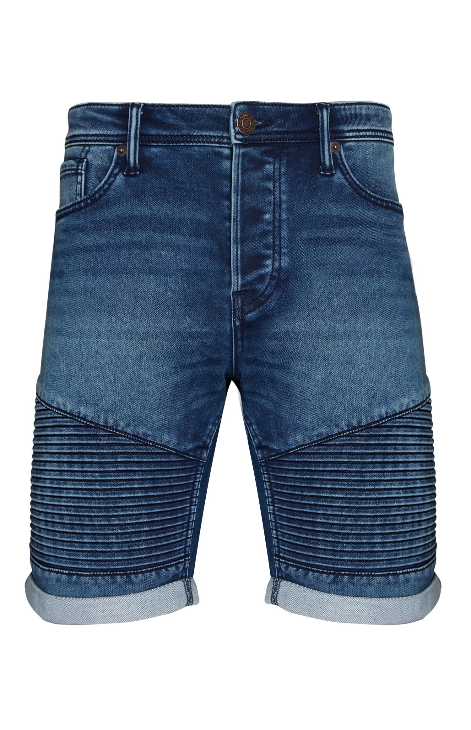 dark blue biker shorts