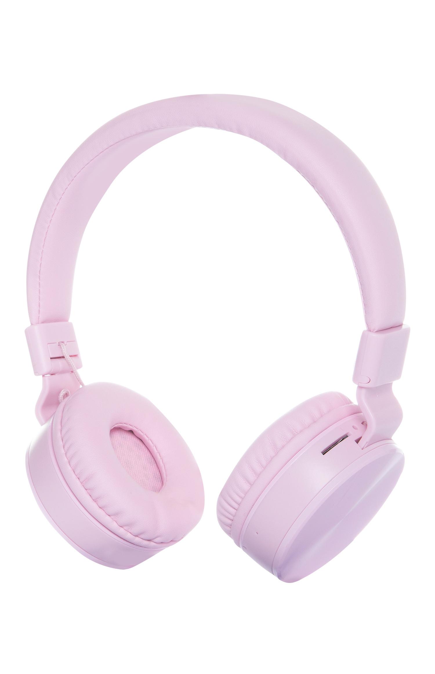 Brezžične rožnate slušalke