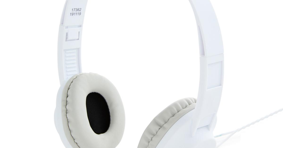 Wijde selectie Vlek Allerlei soorten Witte Stereophonic-koptelefoon | Koptelefoons & oortelefoons |  Telefoonaccessoires en elektronica | Woonartikelen | Alle Primark-producten  | Primark Nederlands
