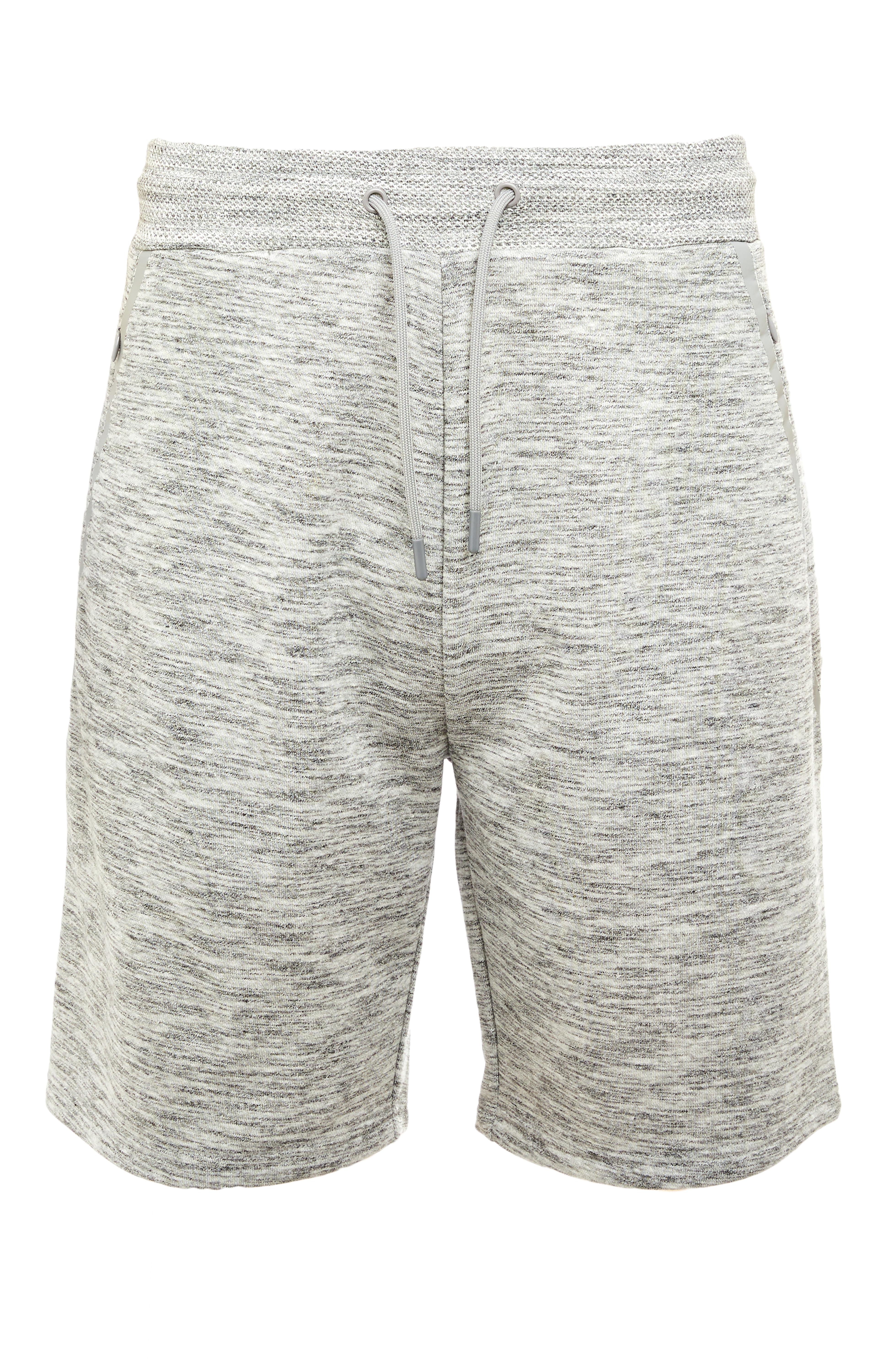 Gray Space Dye Tie Waist Sports Shorts | Men's Shorts | Men's Style ...