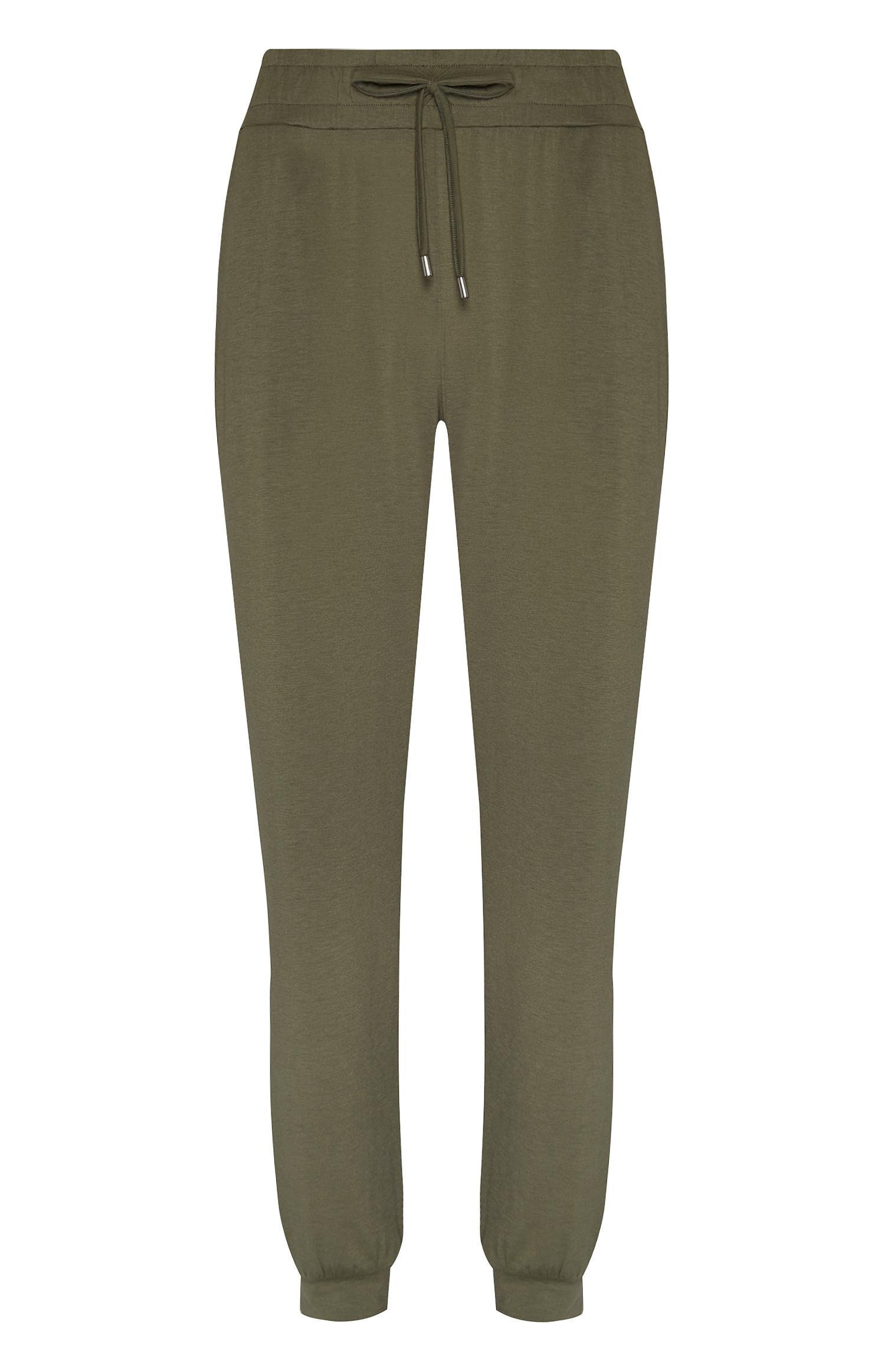 Jogging kaki léger à motifs