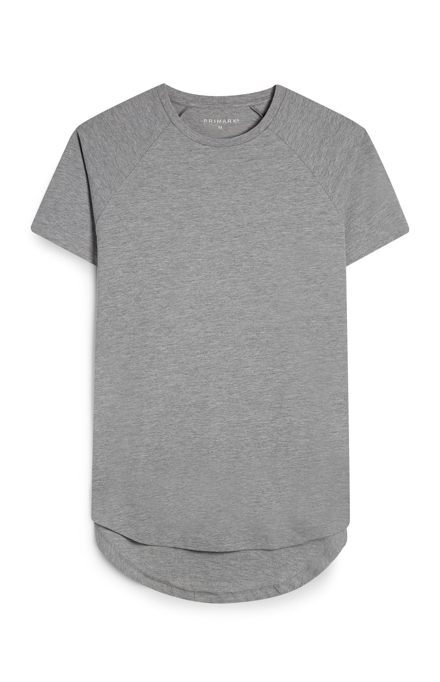 T-shirt gris long stretch