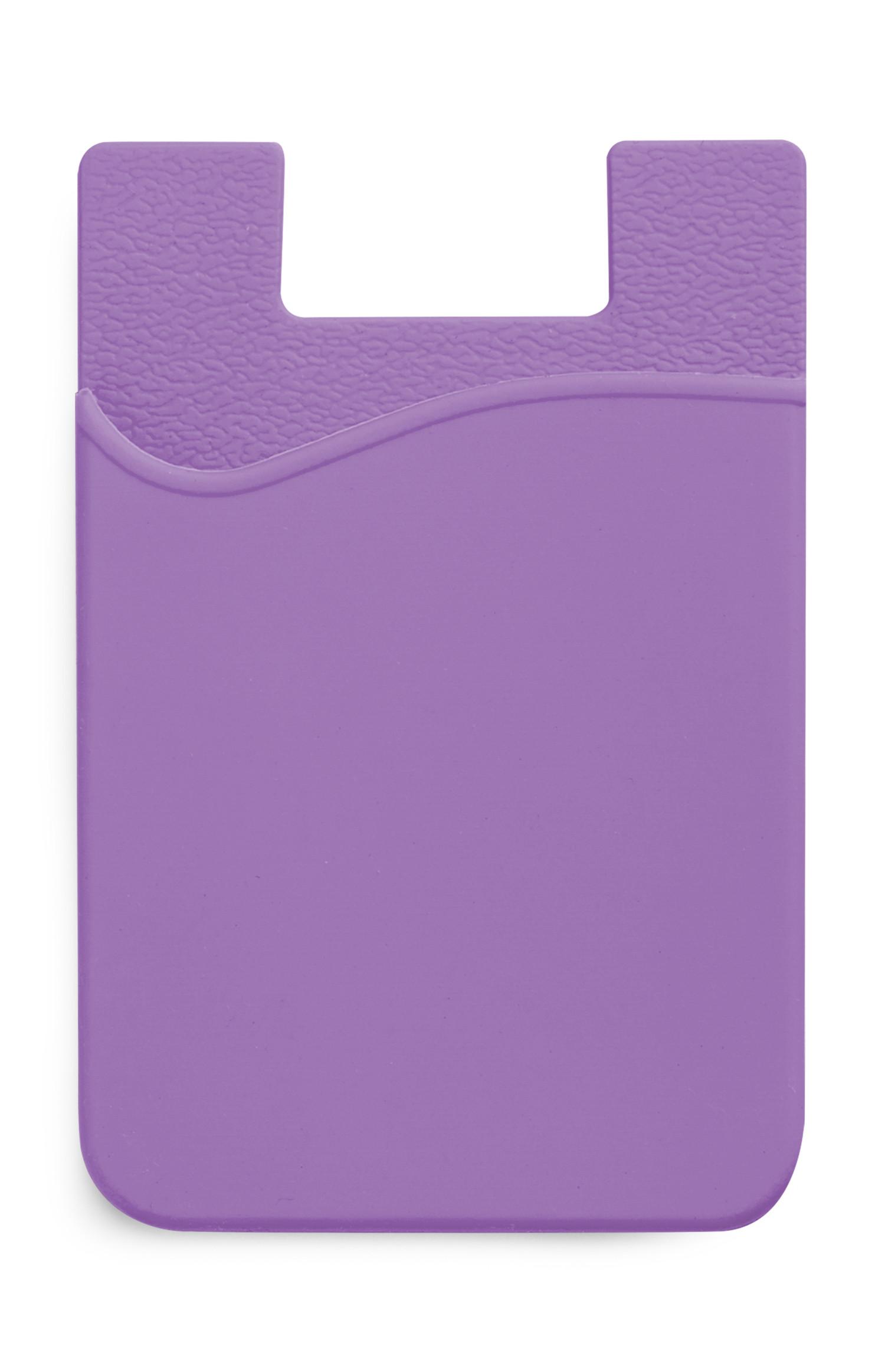 Vijolični silikonski ovitek za kartice