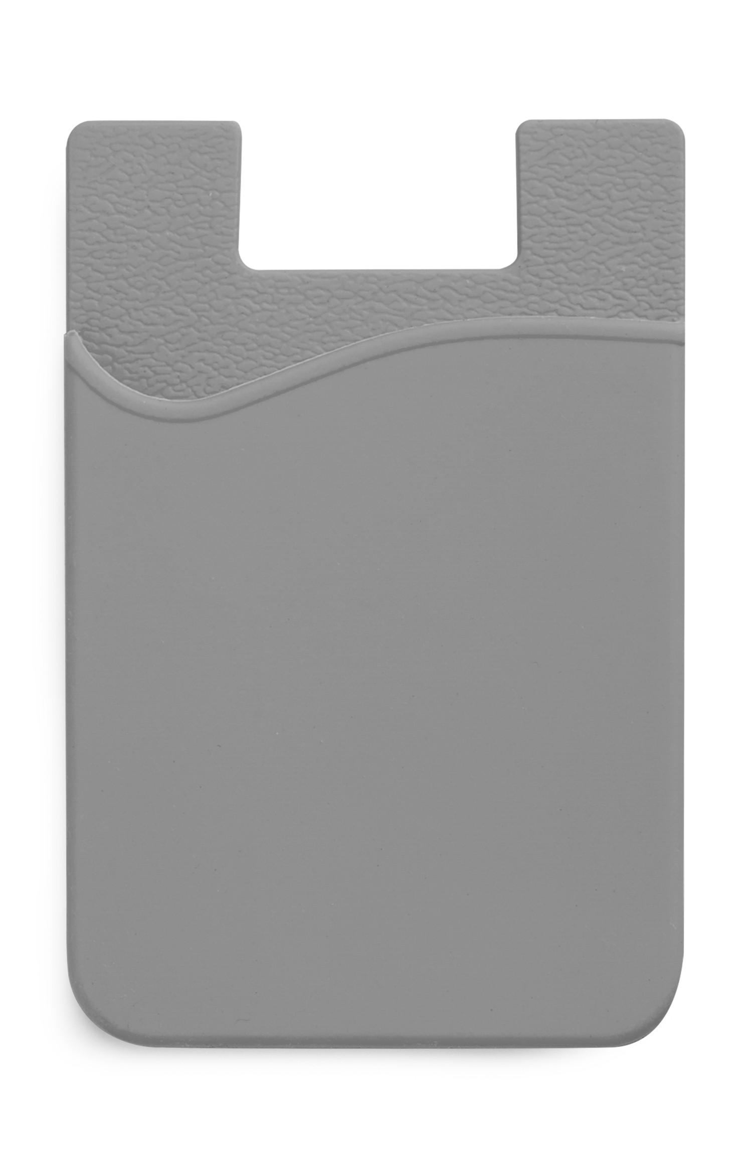 Siv silikonski ovitek za kartice