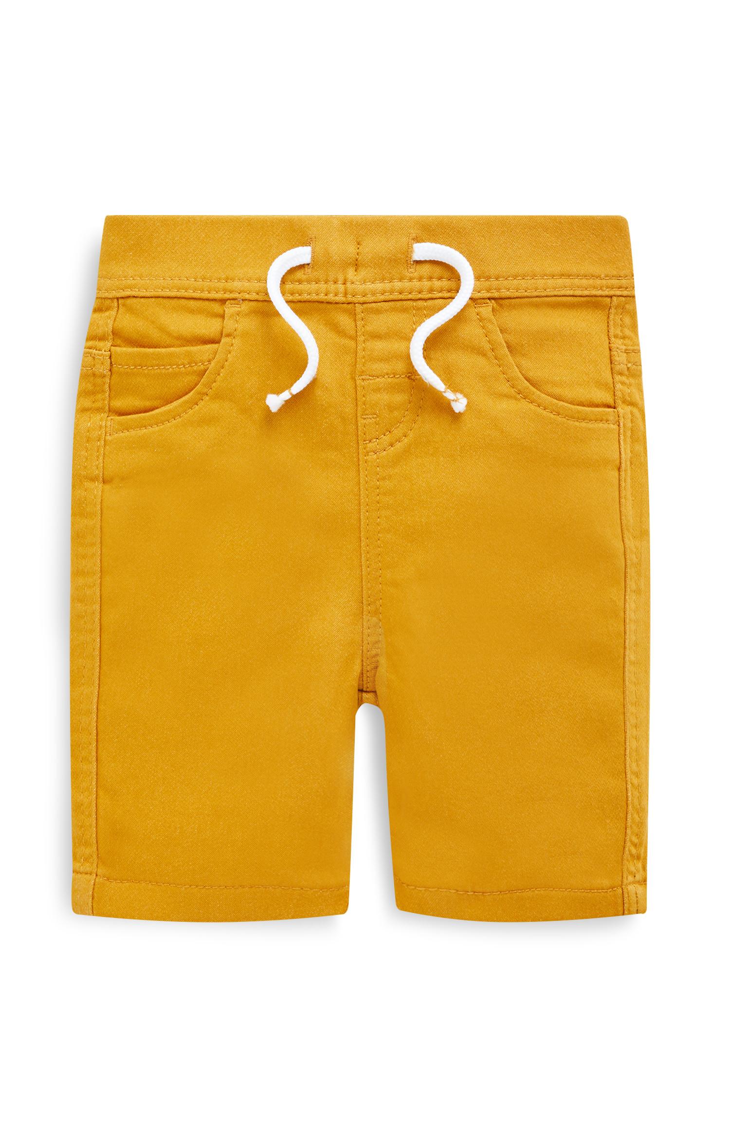 baby boy yellow shorts