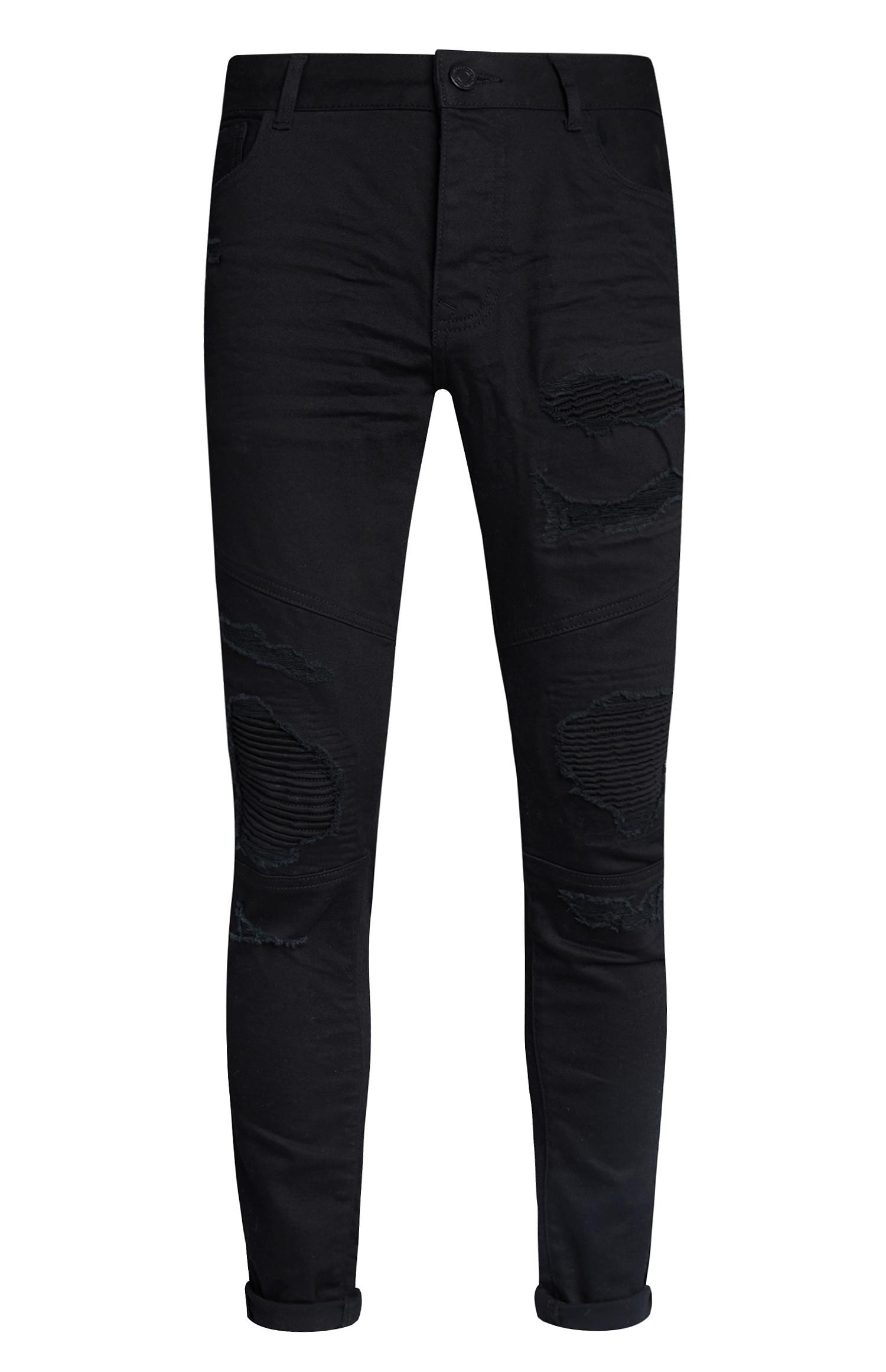 Mens Jeans Denim Ripped Skinny Jeans Primark