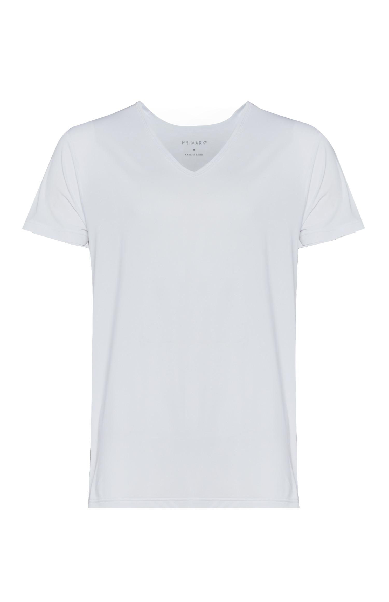 T-shirt camada base gola redonda branco