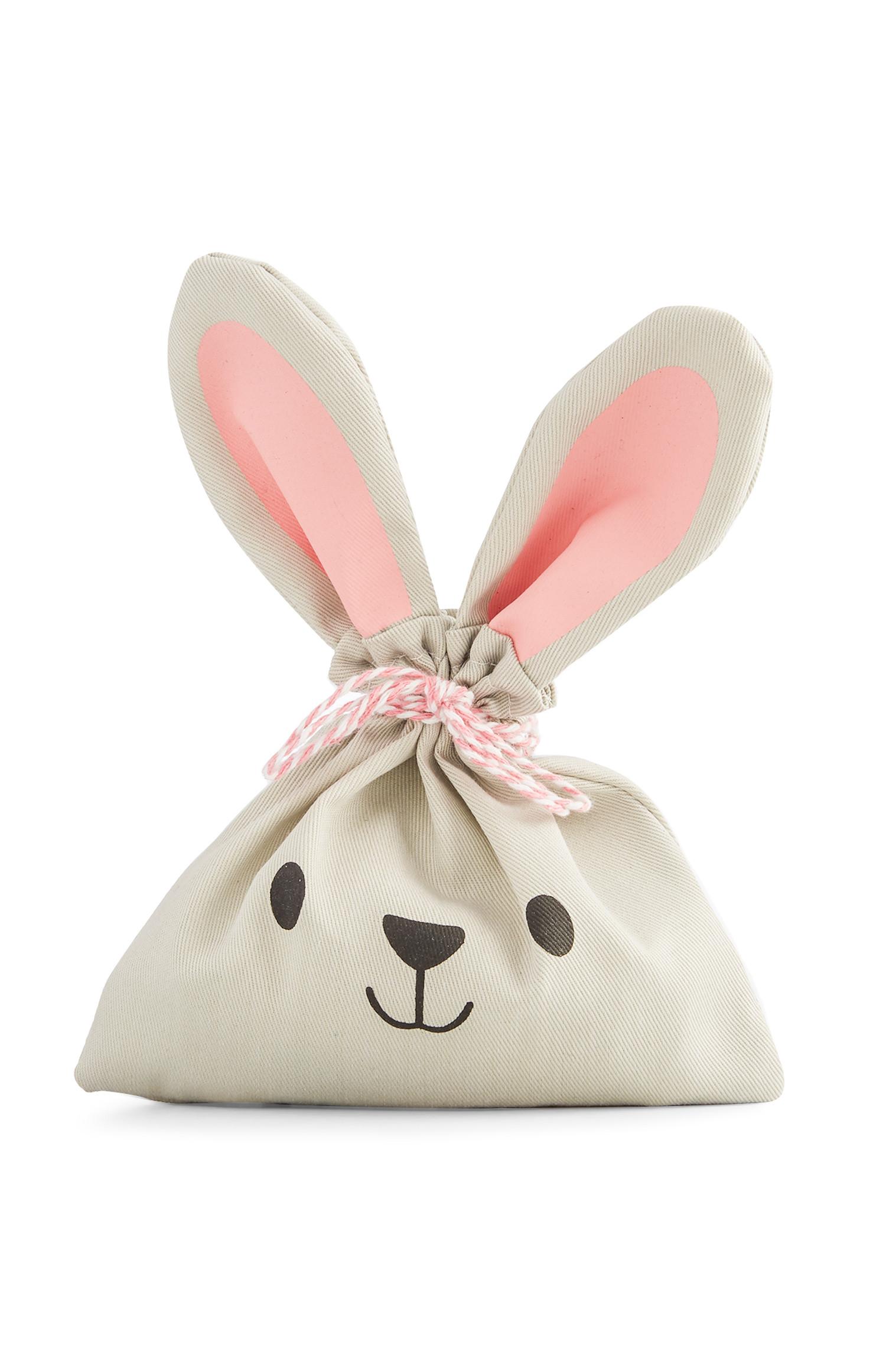 Bomboni v mošnjičku s sivim zajčkom