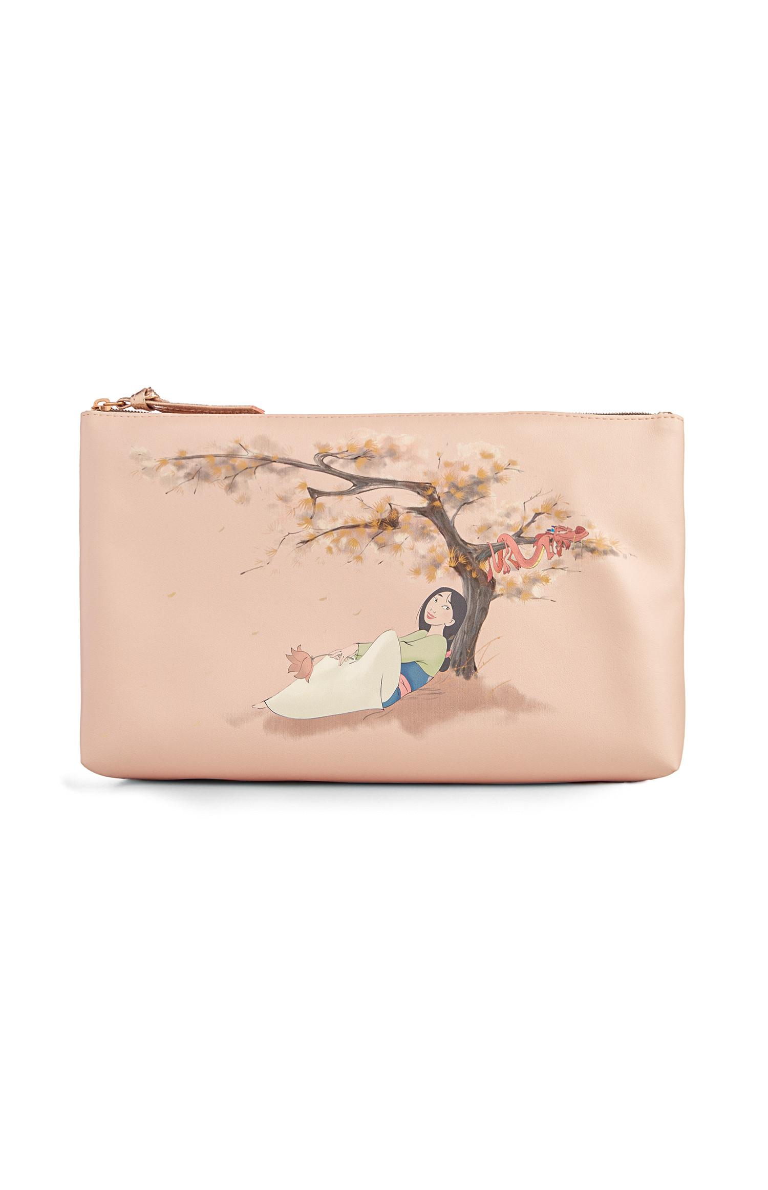 Rožnata toaletna torbica Disney Mulan