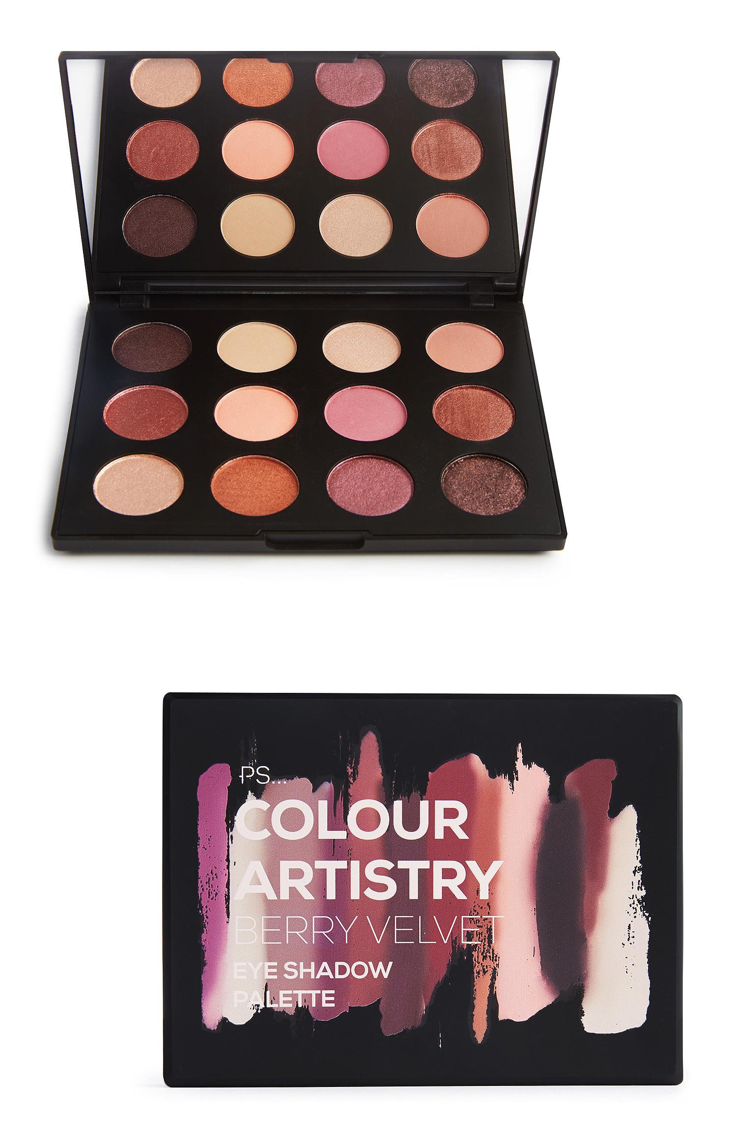 Paleta senčil za oči PS Pro Berry Velvet Artistry