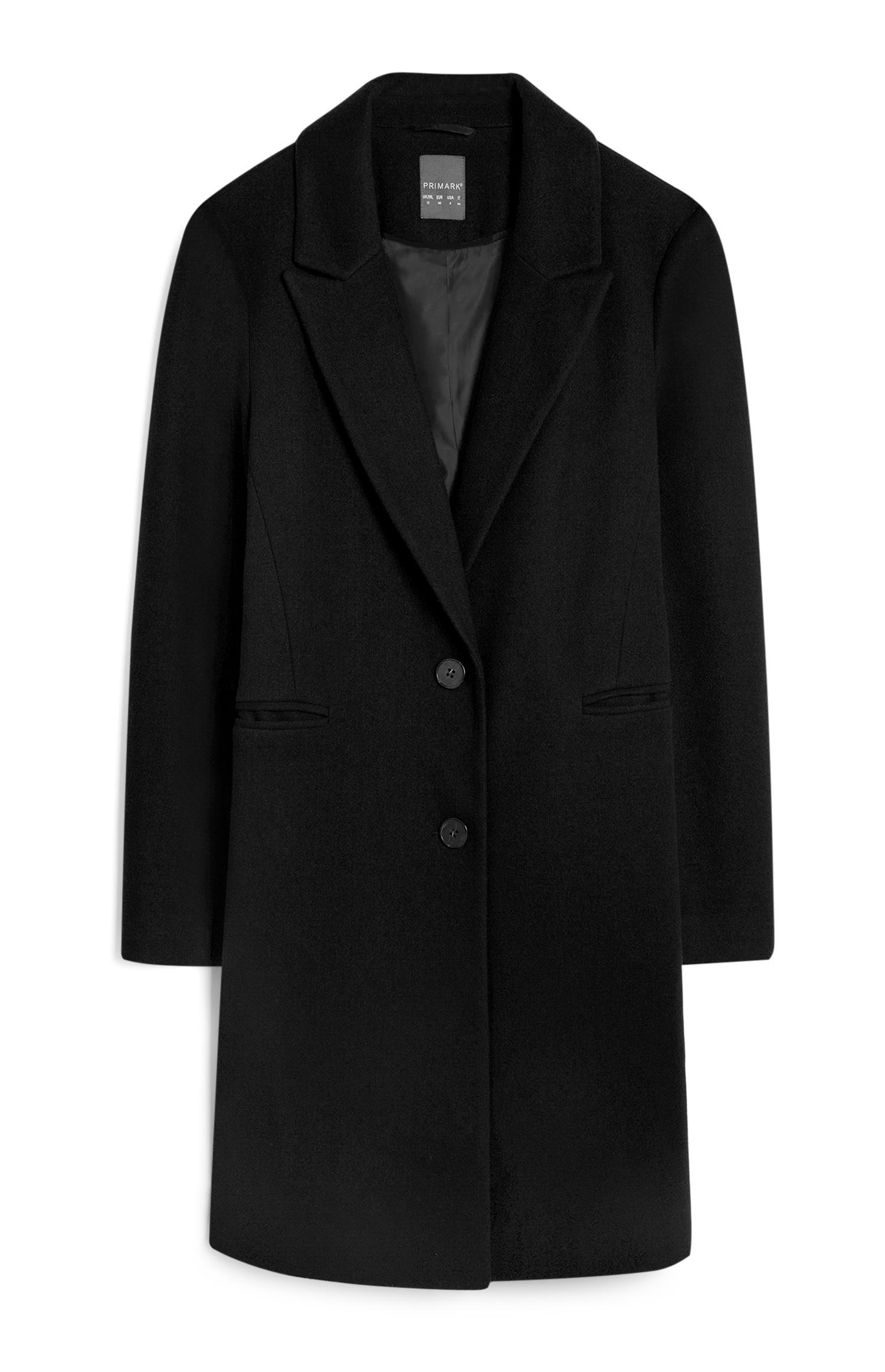 Casaco Crombie preto