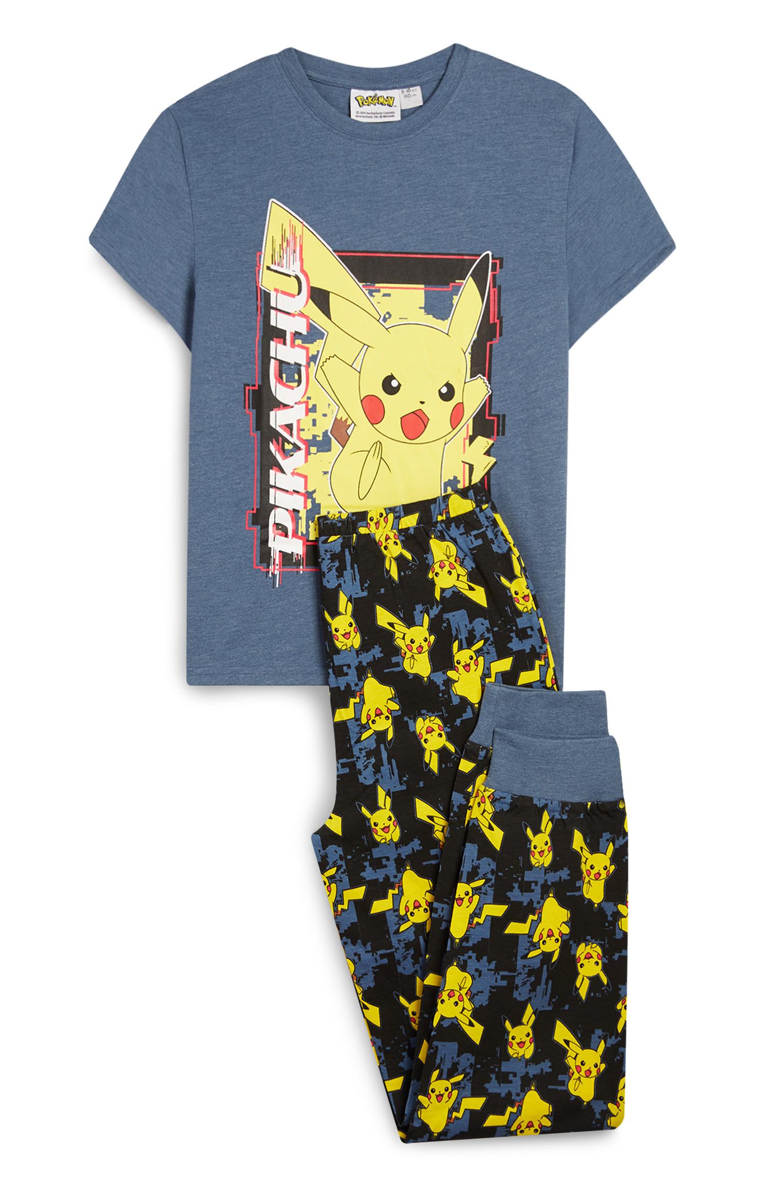 Pigiama blu Pikachu Pokemon