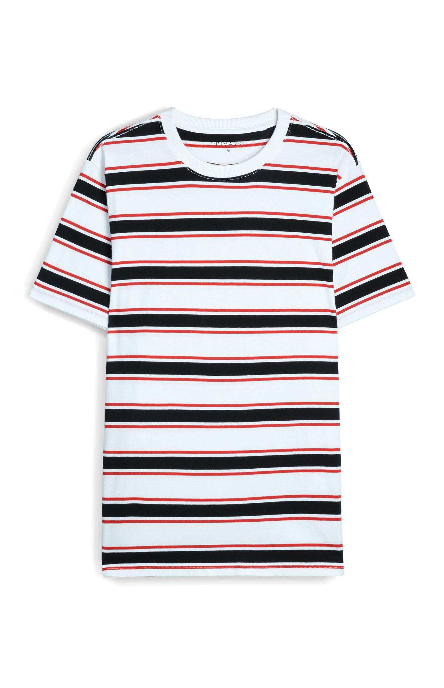 camiseta blanca hombre primark