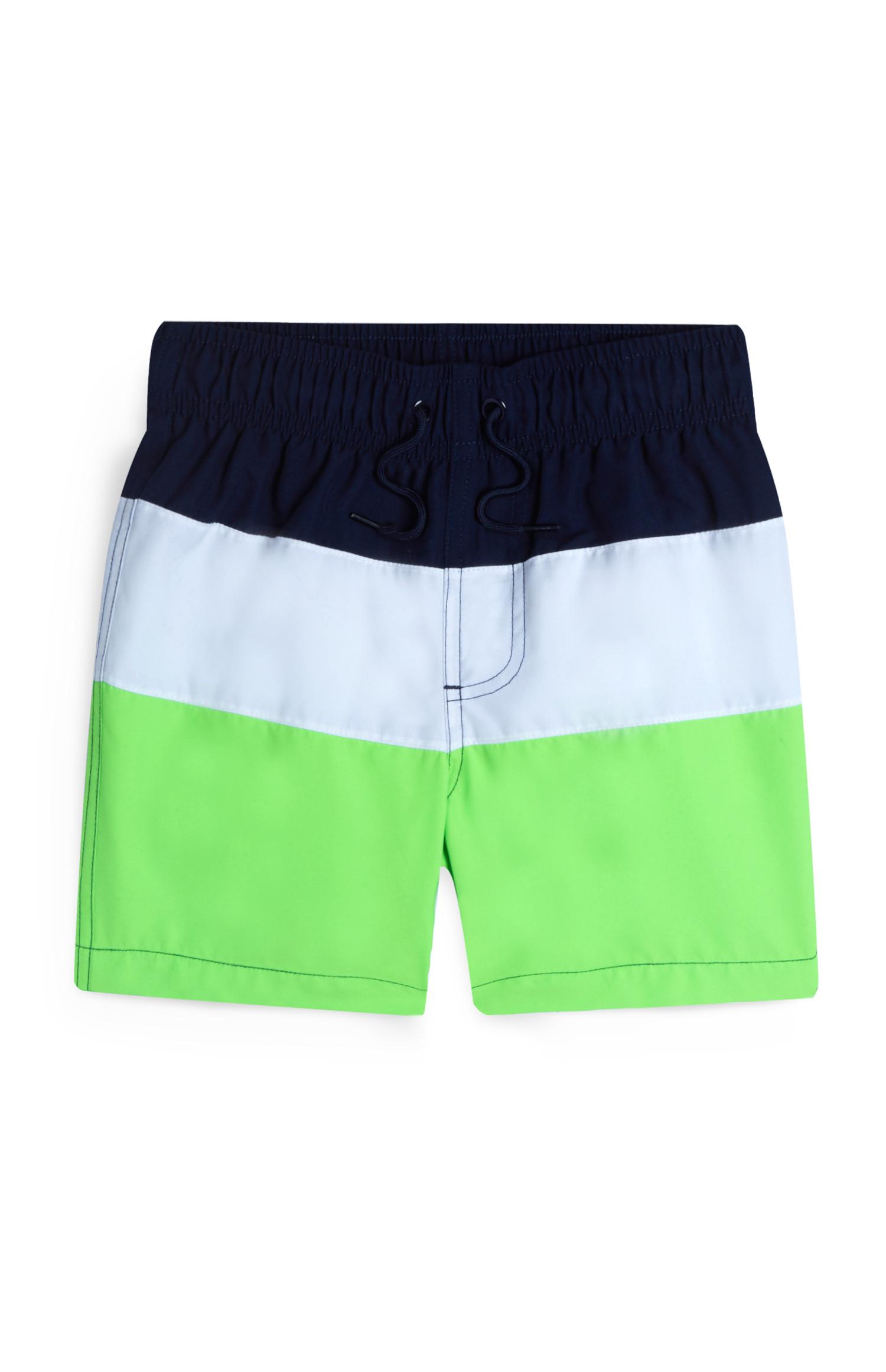 Calções banho bloco cor menino lima