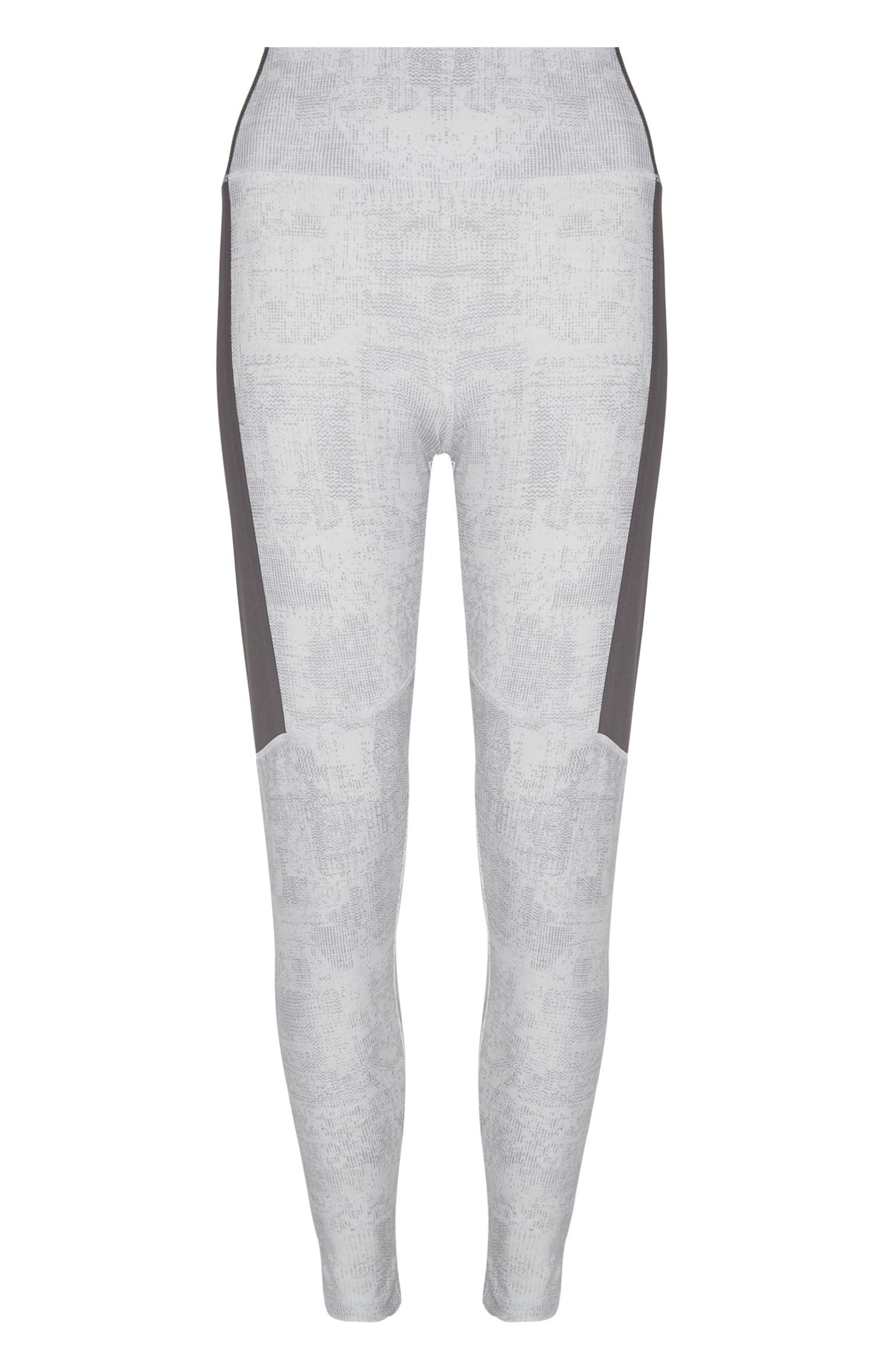 Leggings desporto poliamida reciclada cinzento