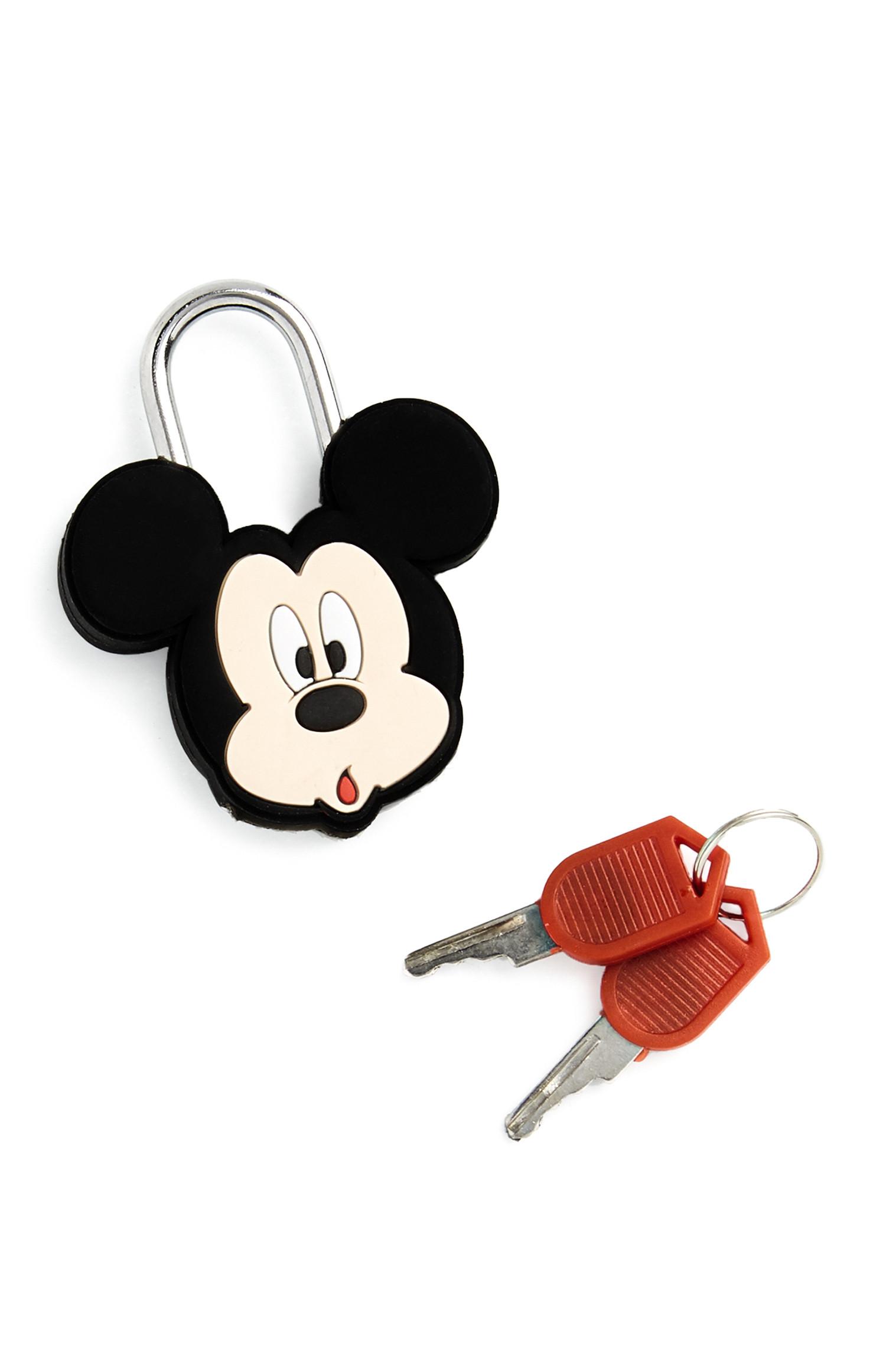 Mickey Mouse Padlock With Keys Luggage & Travel Essentials Seasonal