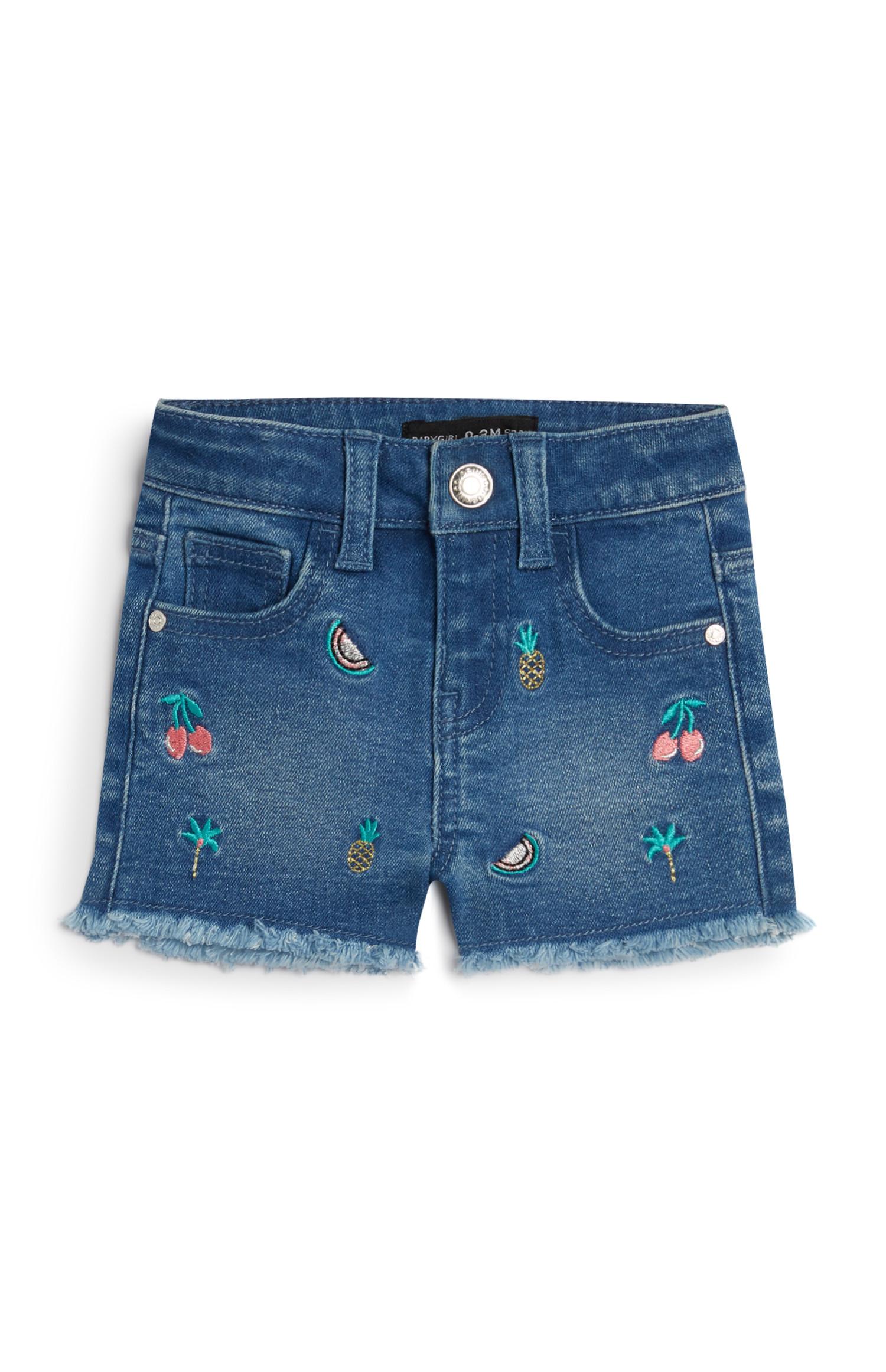 Calções autocolante menina bebé