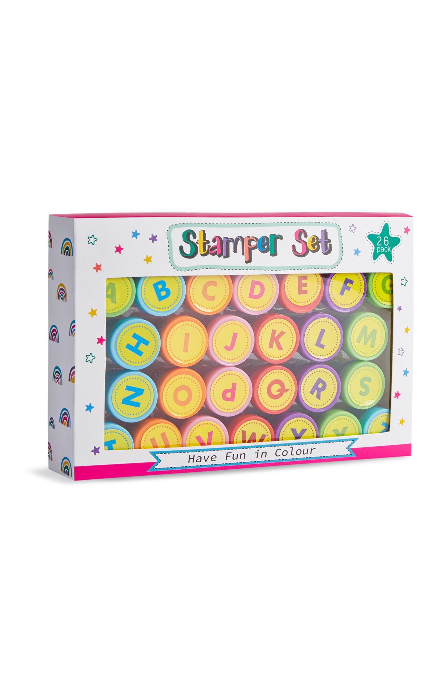 Pečati v obliki črk, 26 kosov