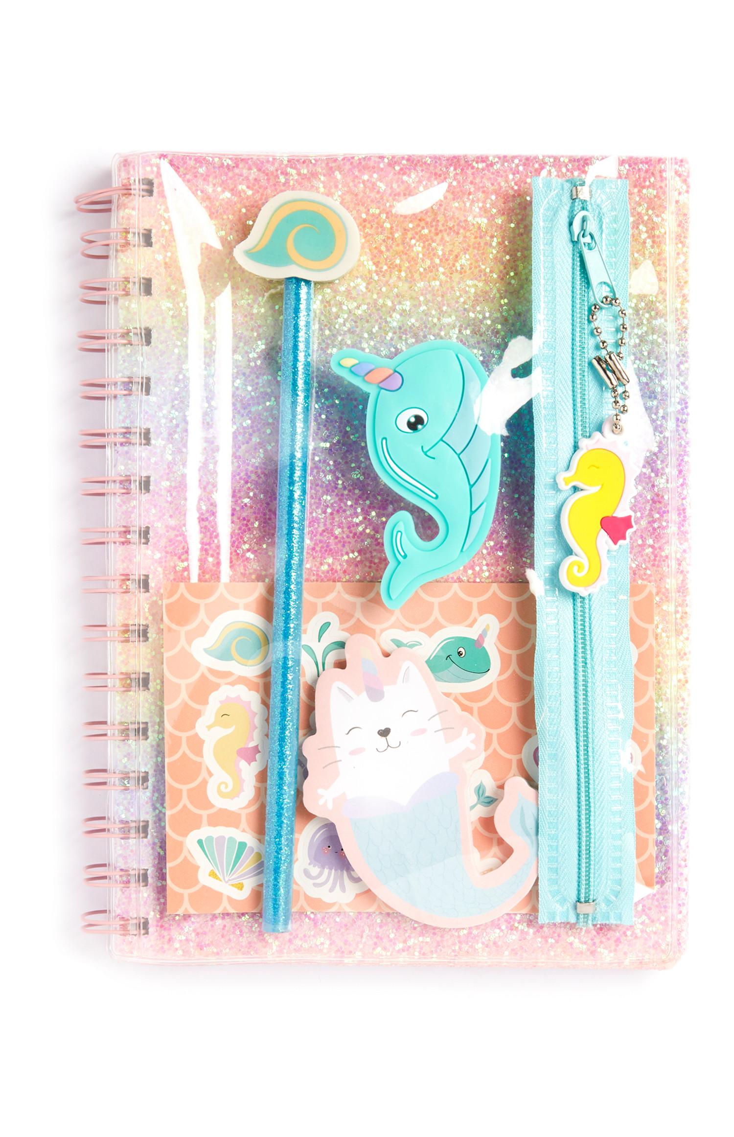 Komplet beležnice in pisalnih potrebščin Under the sea