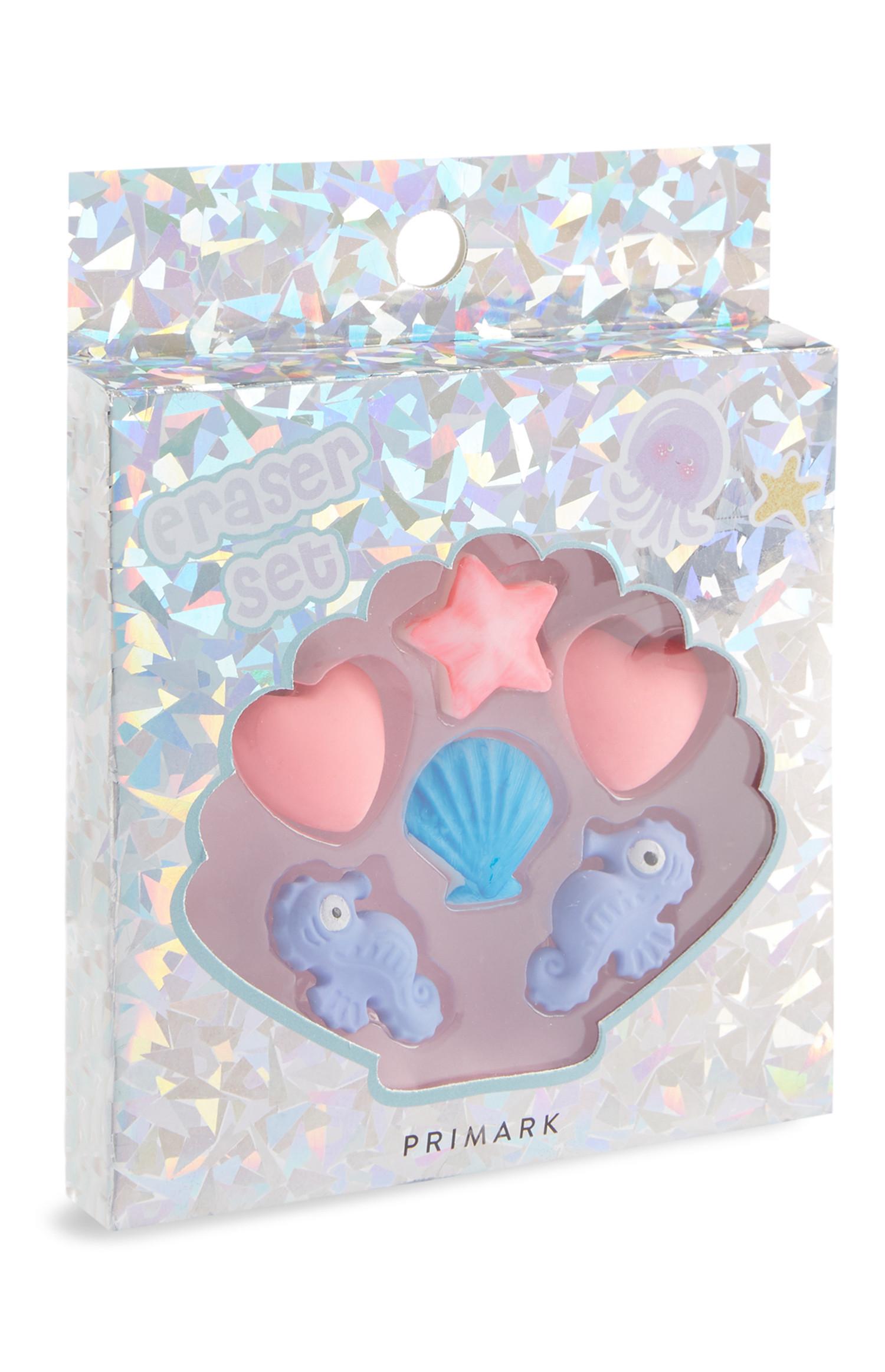 6-delni komplet radirk Under the sea