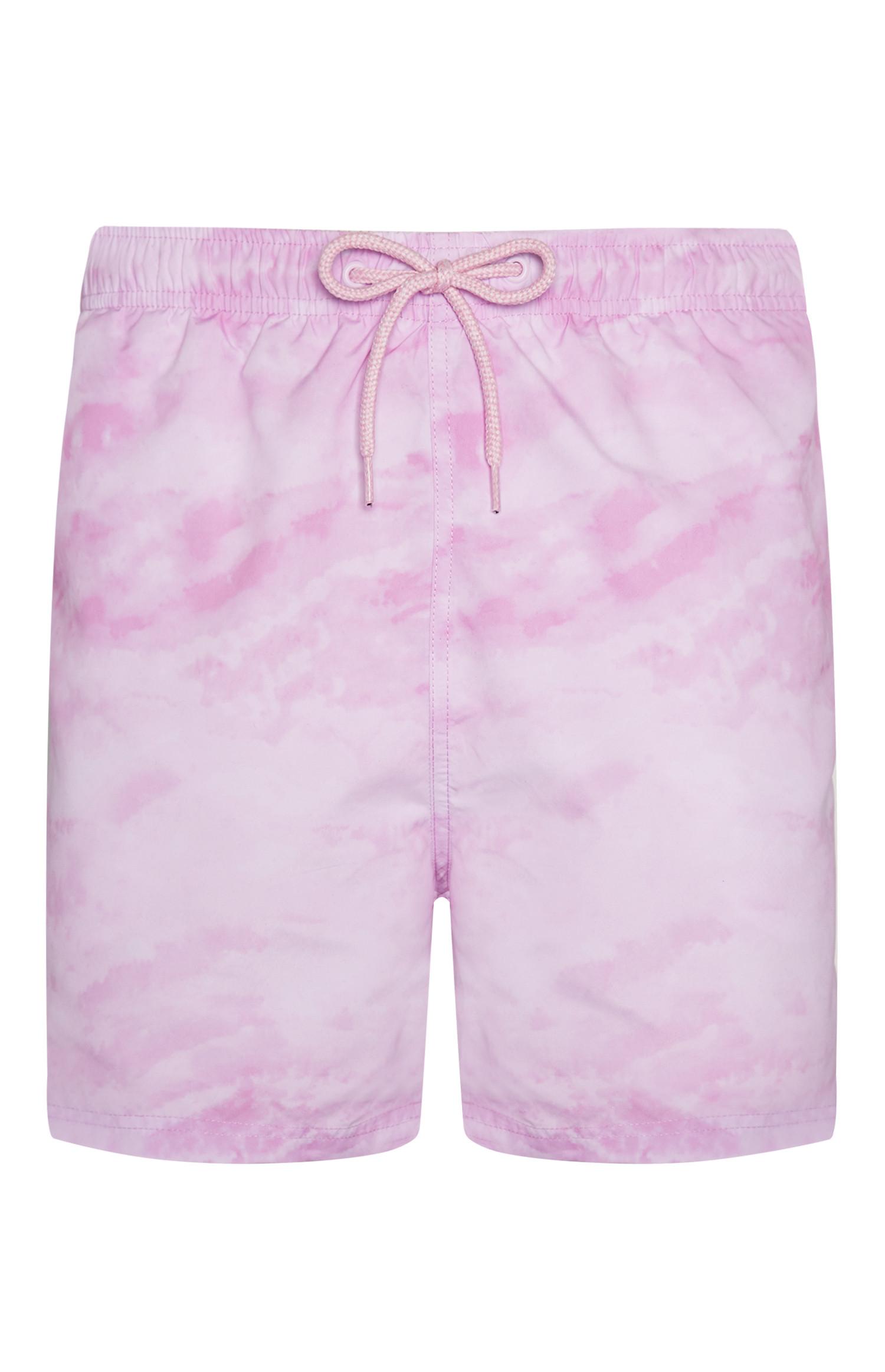 Short de bain rose tie and dye