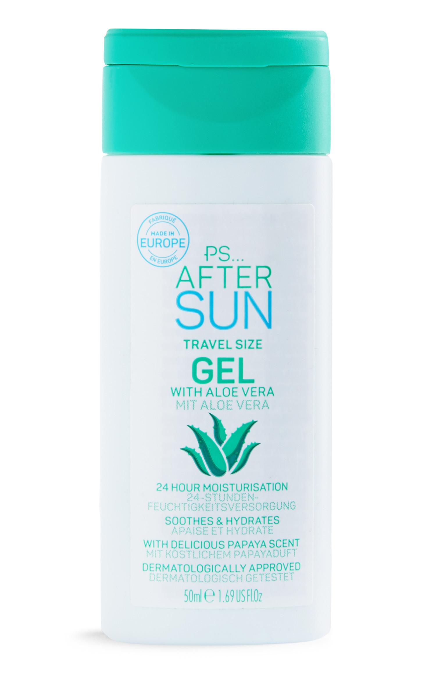 Potovalni gel z aloe vero za nego kože po sončenju