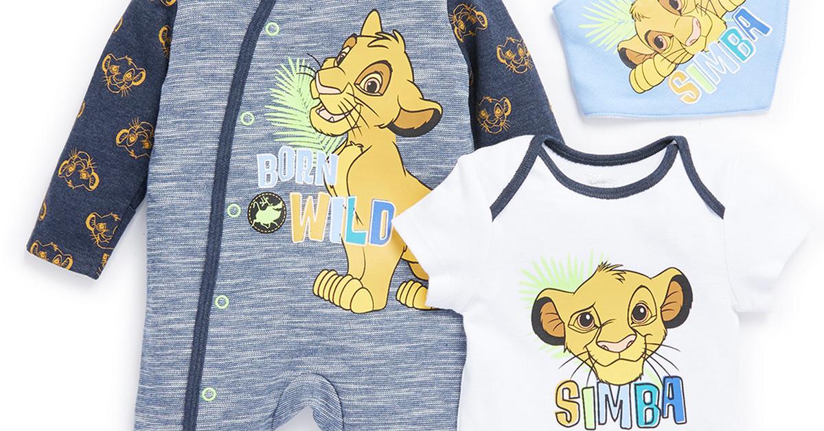 Baby Boy Lion King Starter Set | Baby Clothing Essentials | Baby ...