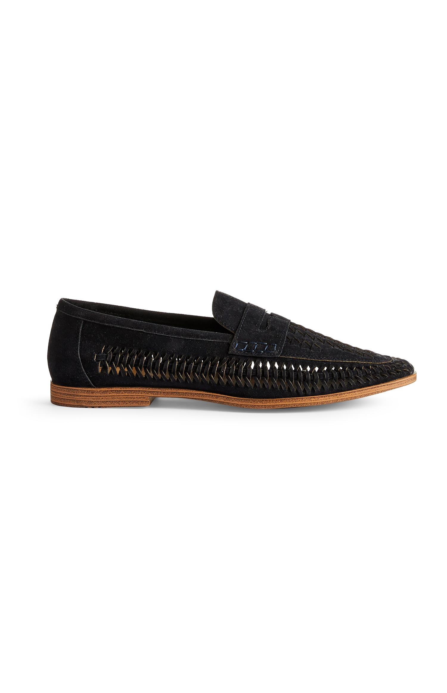 Loafers azul-marinho
