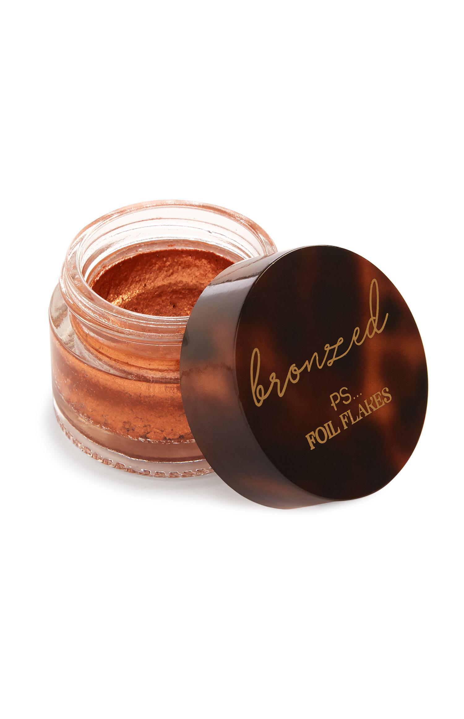 Kosmiči iz bronaste folije za obraz in telo Bronzed