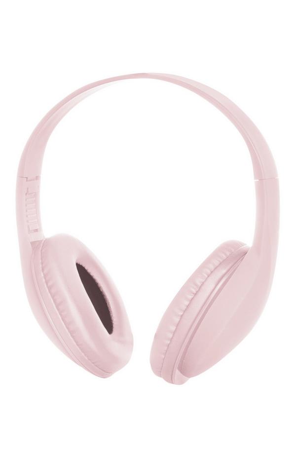 Light Pink Wireless Headphones