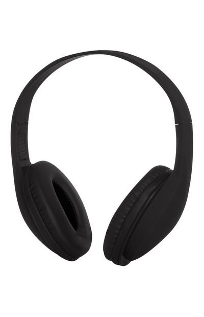 Črne brezžične slušalke