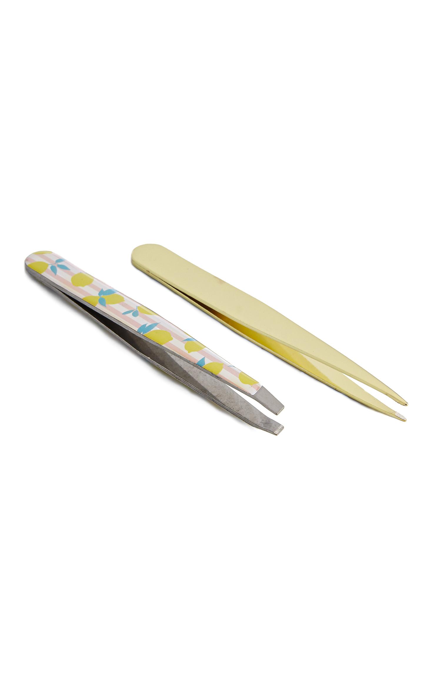 Pincet met citroenprint, 2 st.
