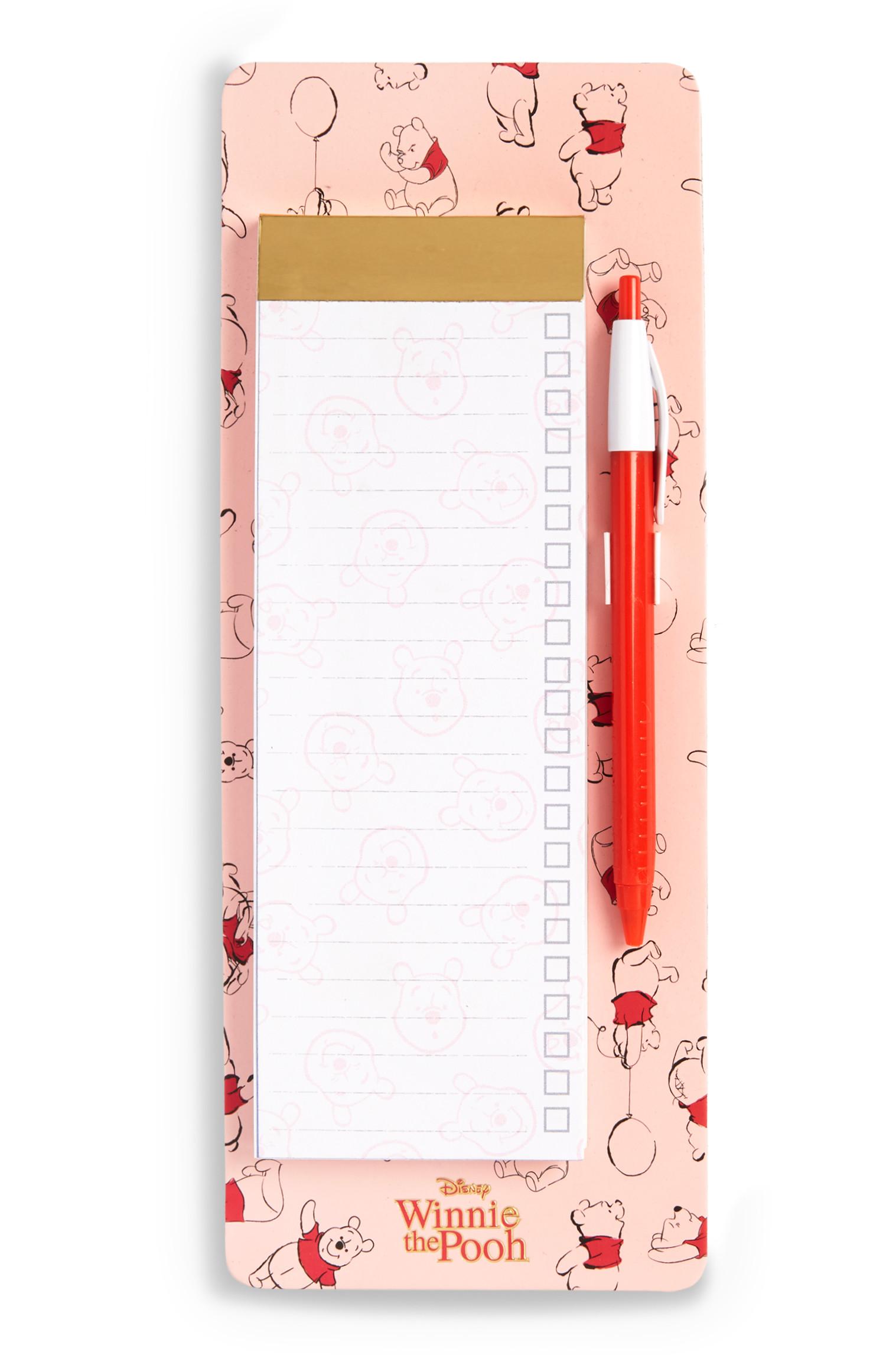 Rožnat seznam opravil Winnie The Pooh