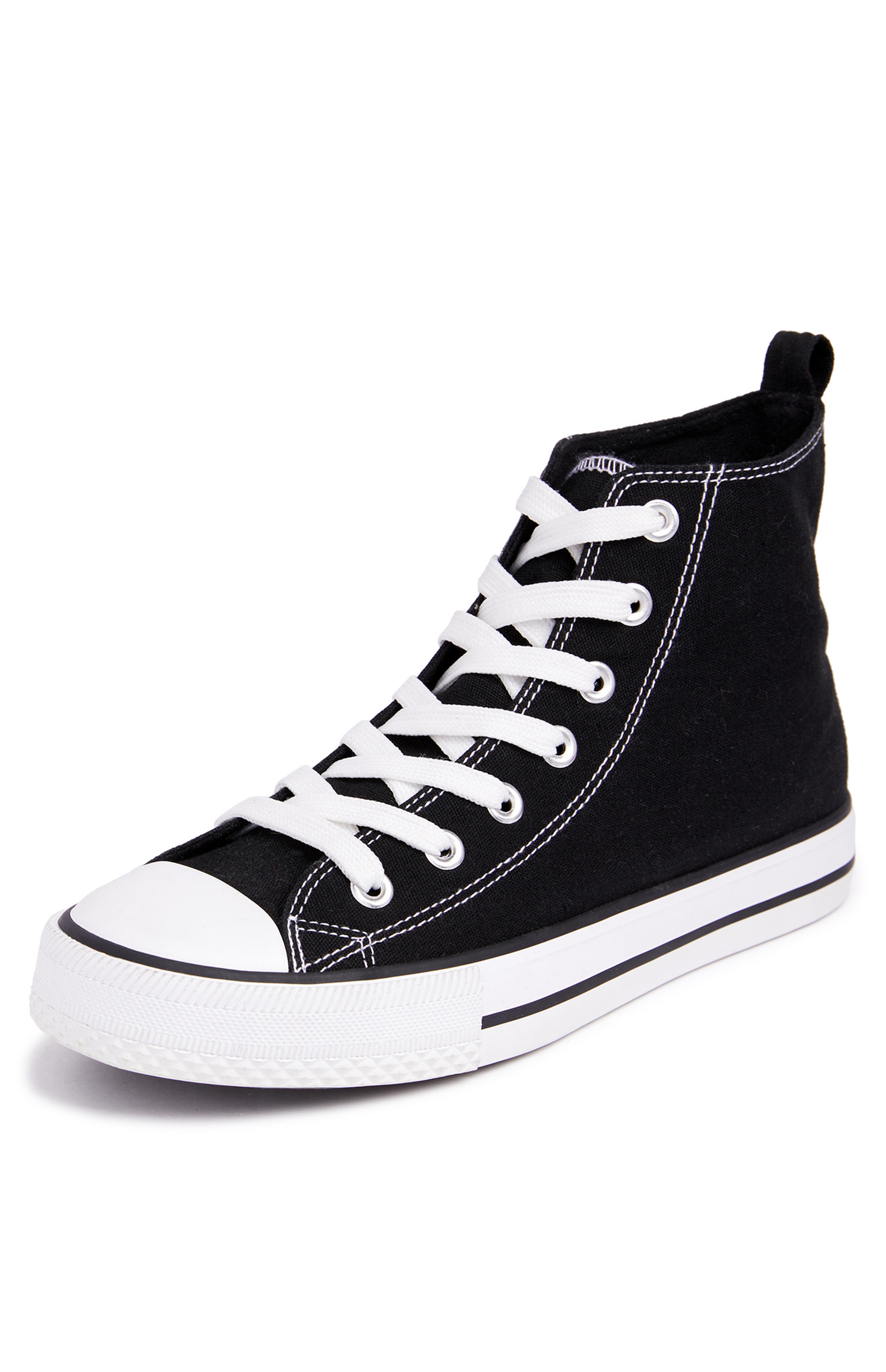 zapatillas tipo converse negras