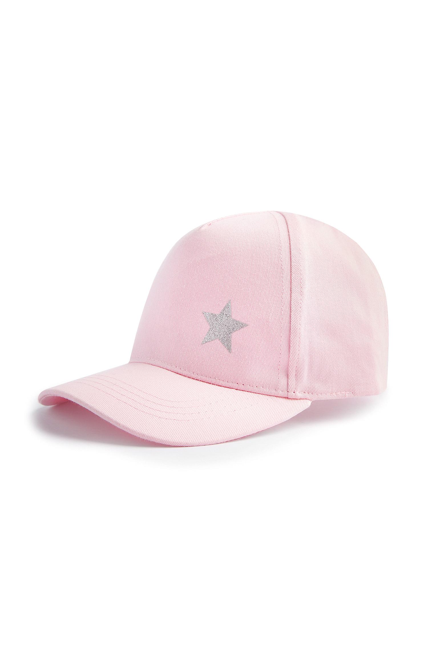 Boné estrelas rapariga cor-de-rosa