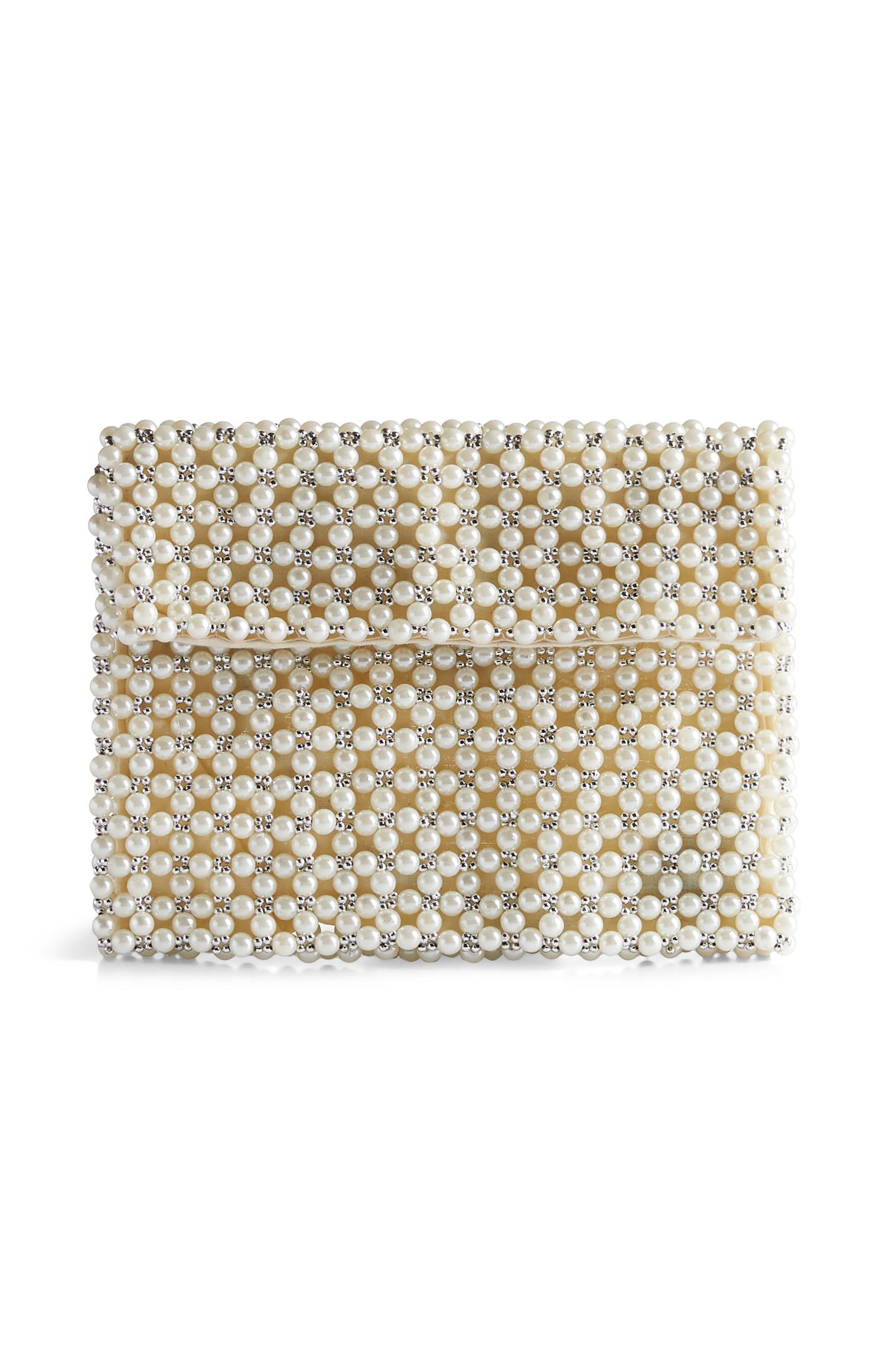 primark gold clutch bag